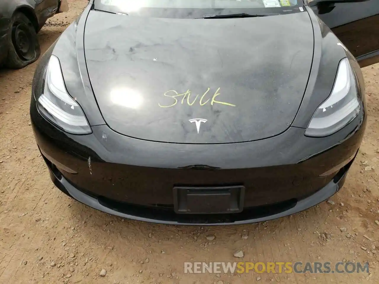 7 Photograph of a damaged car 5YJ3E1EBXNF187433 TESLA MODEL 3 2022