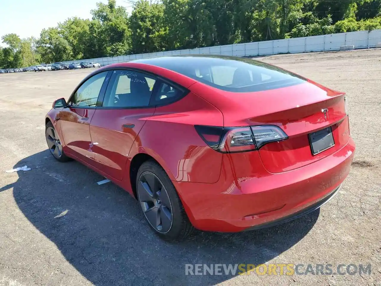 3 Photograph of a damaged car 5YJ3E1EBXNF189120 TESLA MODEL 3 2022