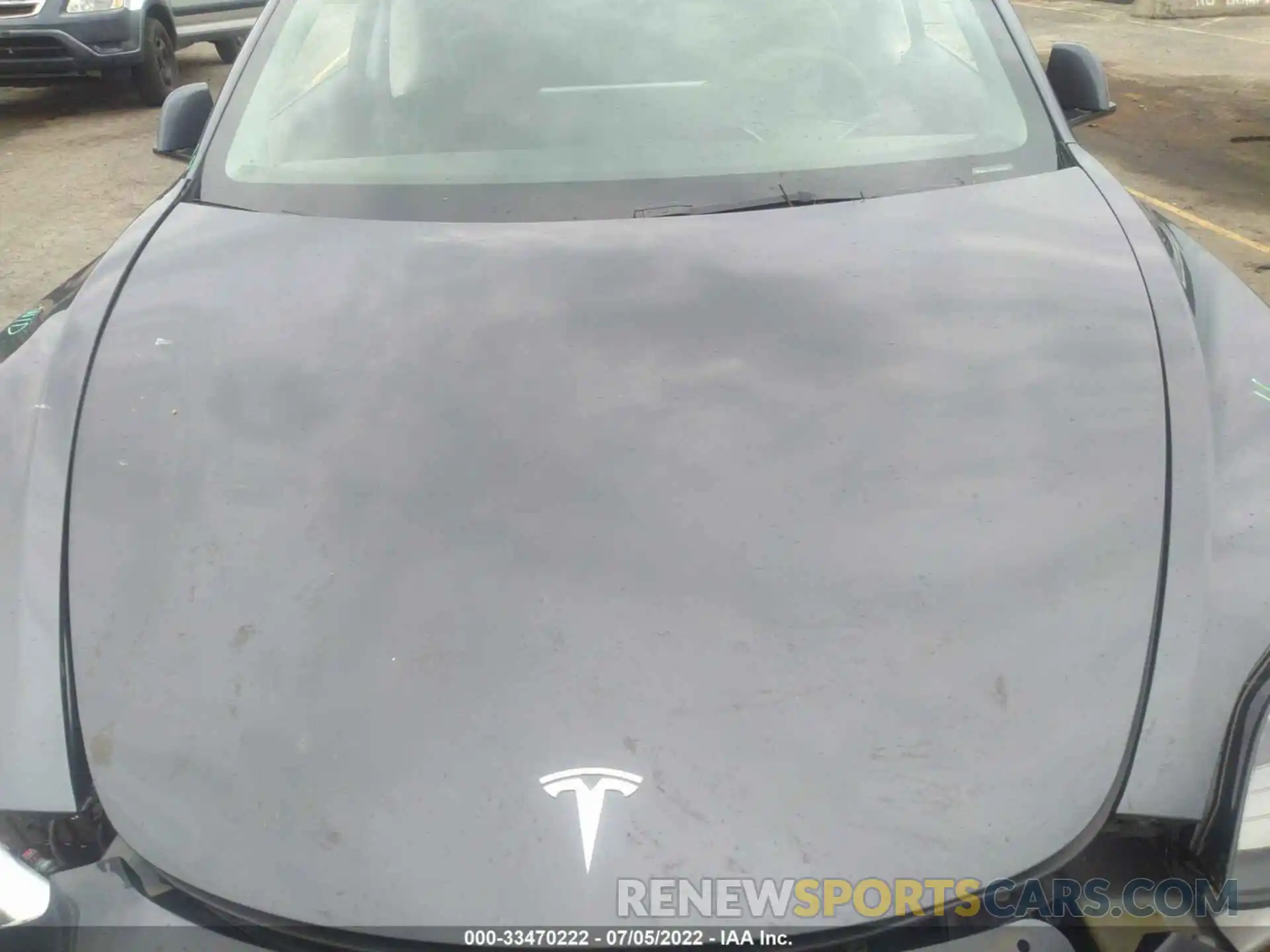 10 Photograph of a damaged car 5YJ3E1EC2NF125274 TESLA MODEL 3 2022