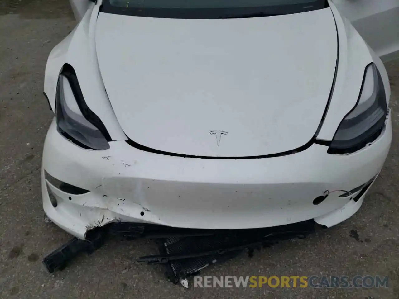 11 Photograph of a damaged car 5YJ3E1EC2NF196314 TESLA MODEL 3 2022