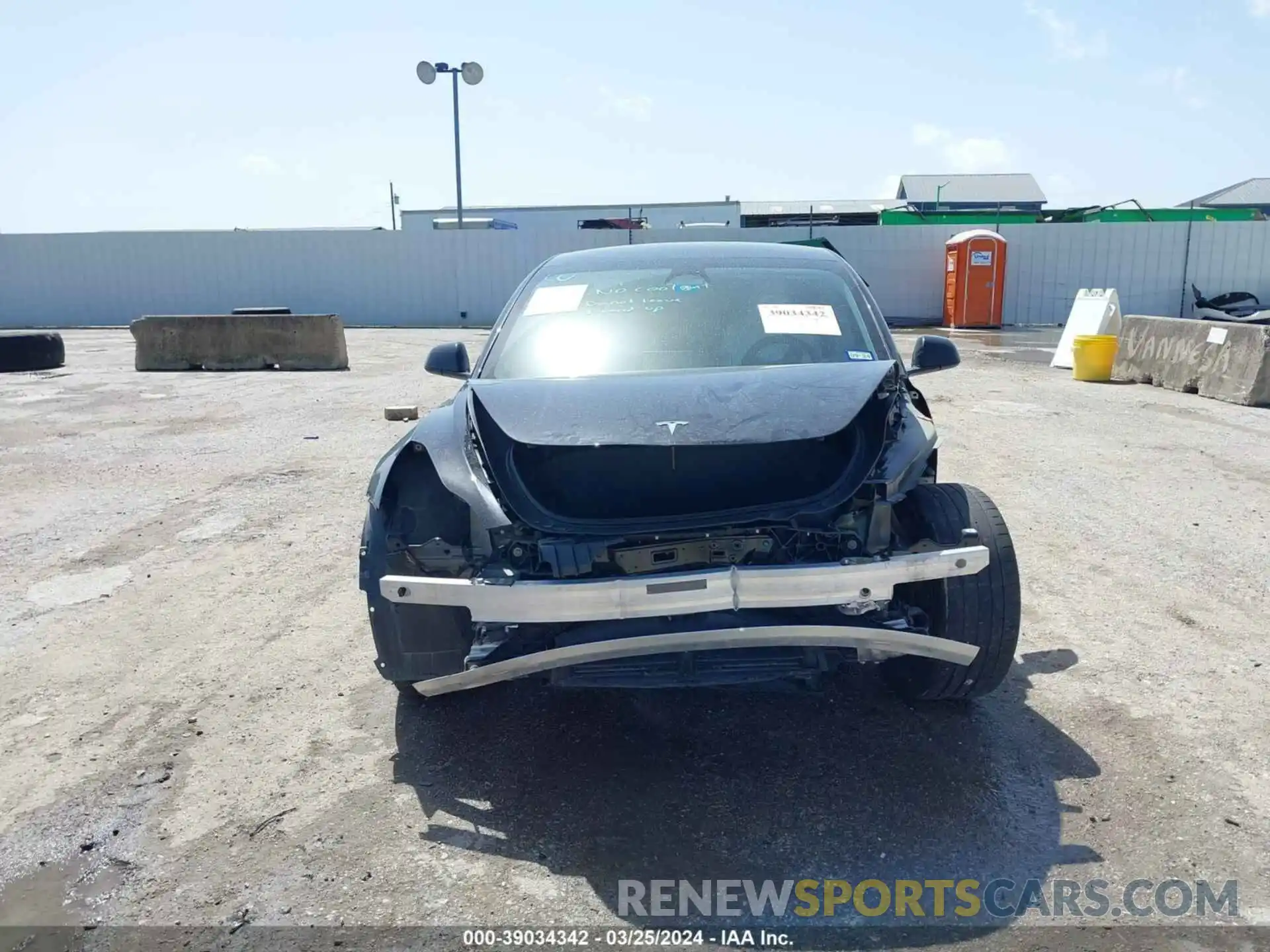 12 Photograph of a damaged car 5YJ3E1EC3NF329940 TESLA MODEL 3 2022