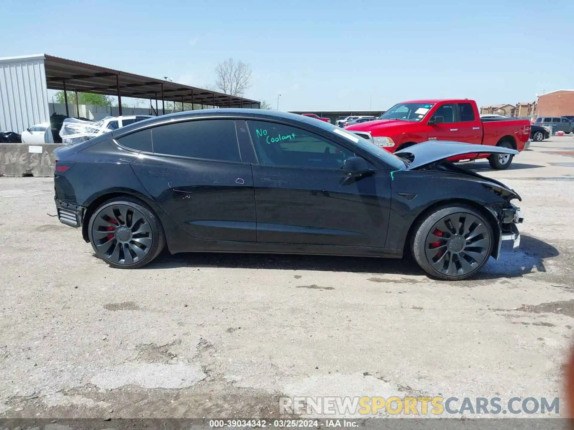 13 Photograph of a damaged car 5YJ3E1EC3NF329940 TESLA MODEL 3 2022