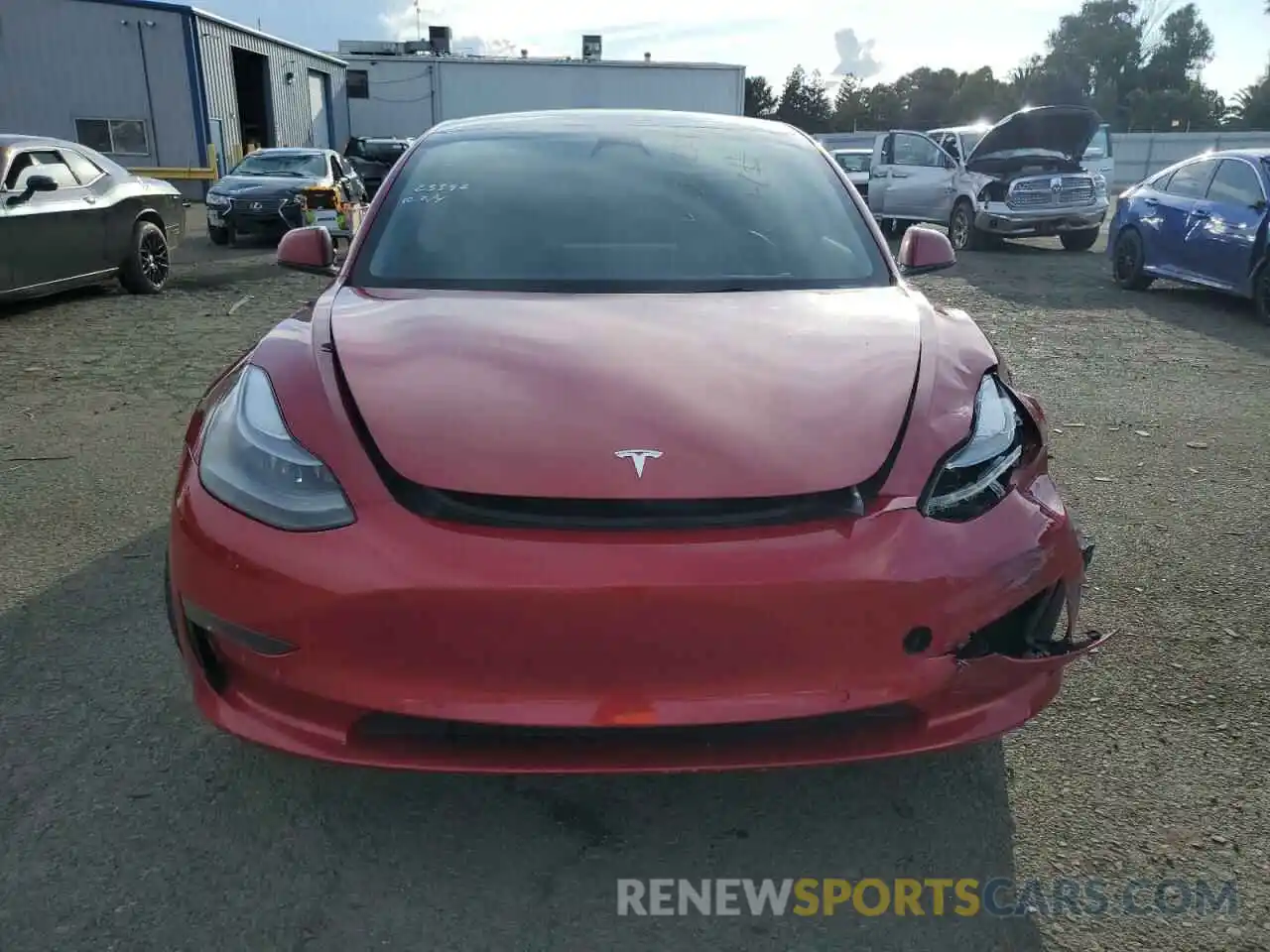 5 Photograph of a damaged car 5YJ3E1EC4NF203604 TESLA MODEL 3 2022