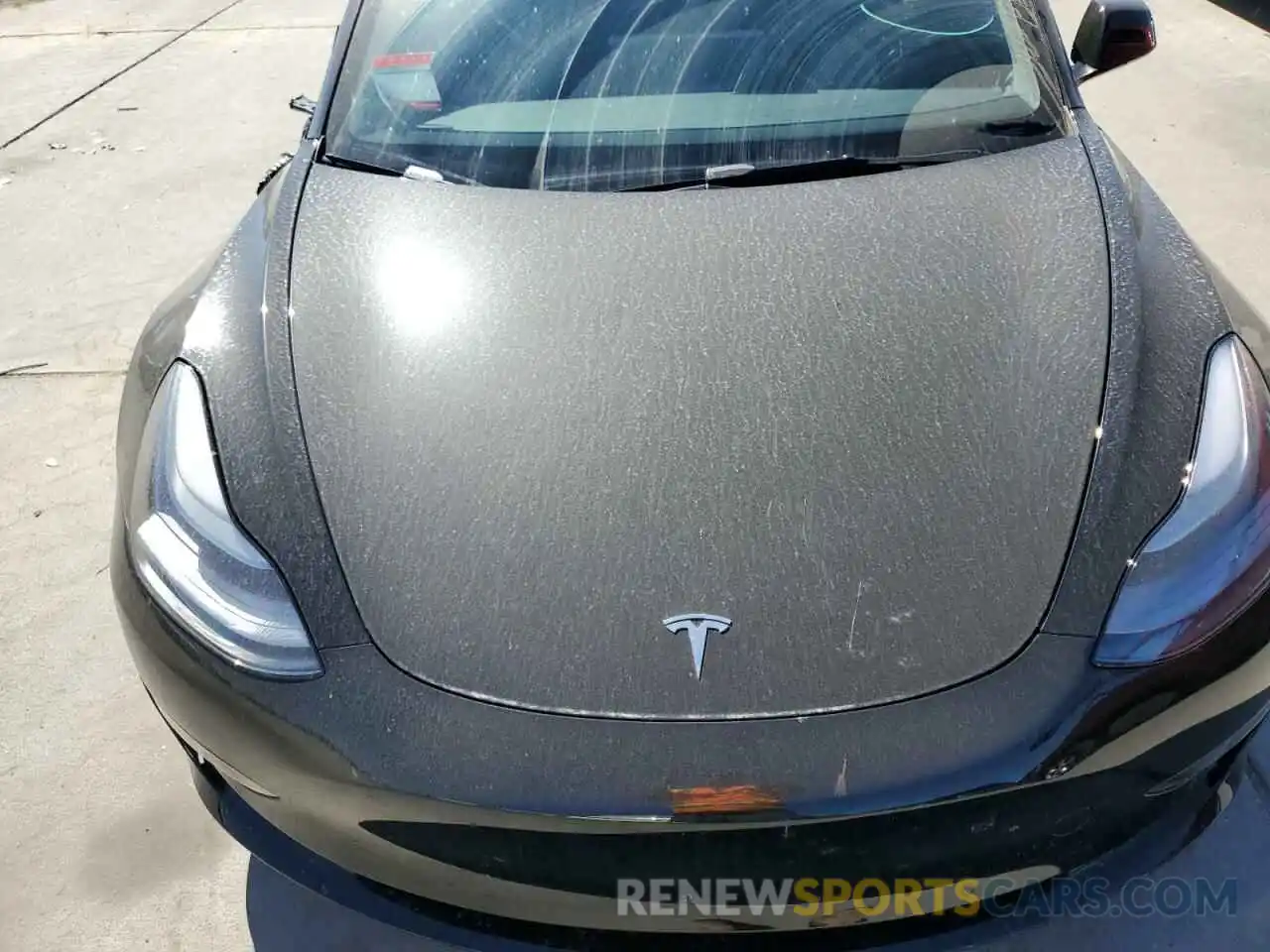 7 Photograph of a damaged car 5YJ3E1EC4NF317330 TESLA MODEL 3 2022