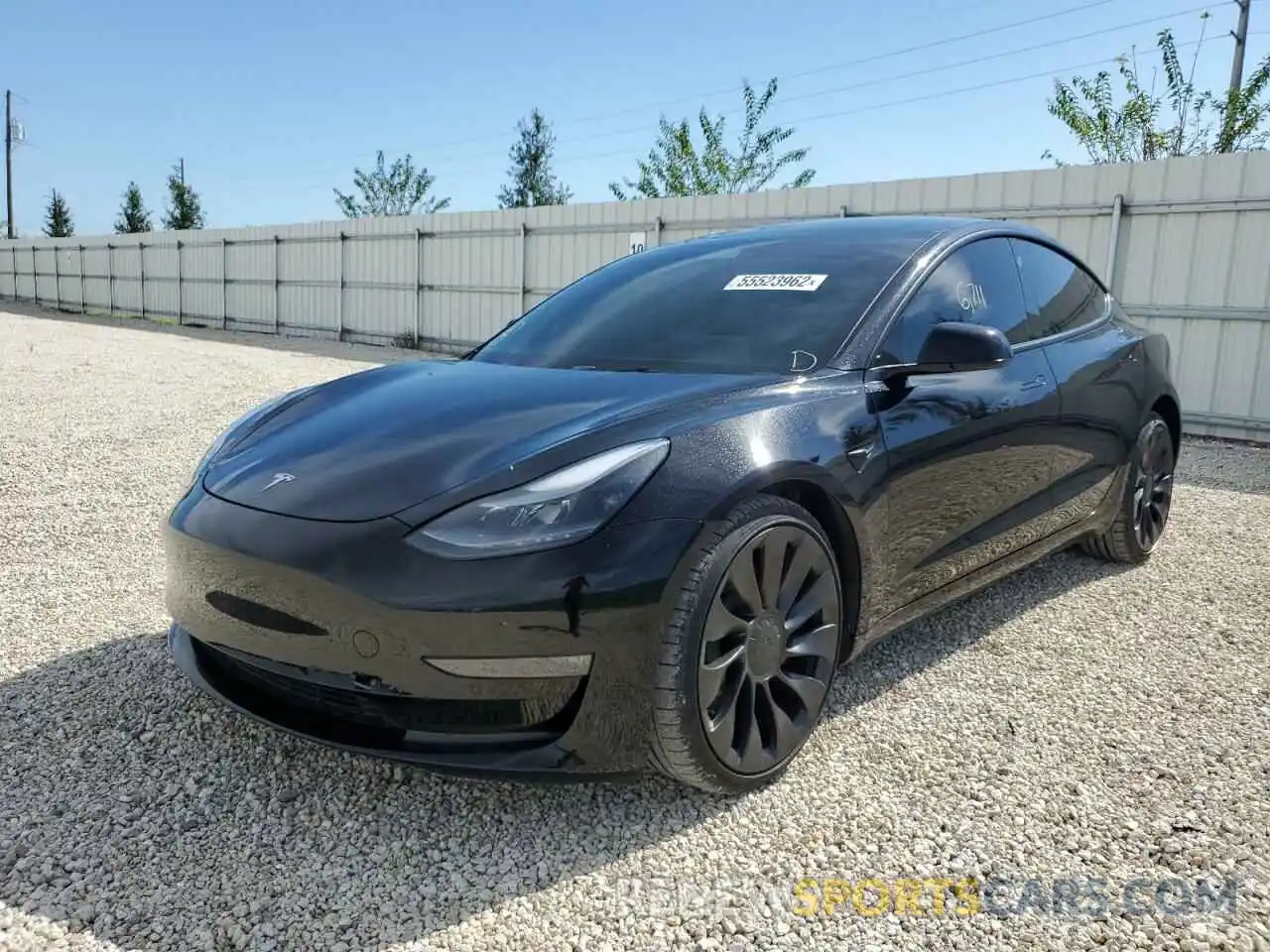 2 Фотография поврежденного автомобиля 5YJ3E1EC6NF127819 TESLA MODEL 3 2022