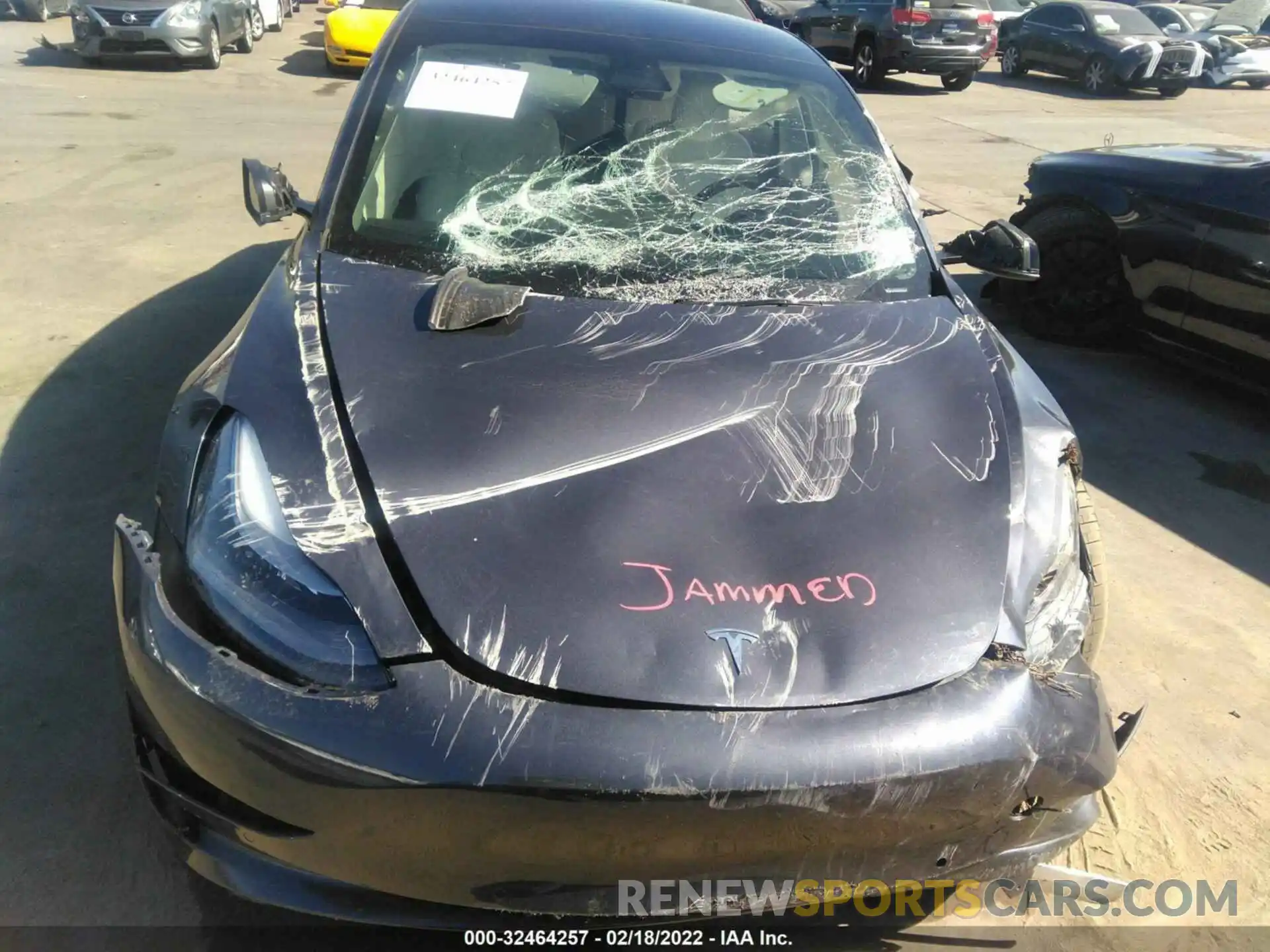 6 Photograph of a damaged car 5YJ3E1EC6NF131398 TESLA MODEL 3 2022