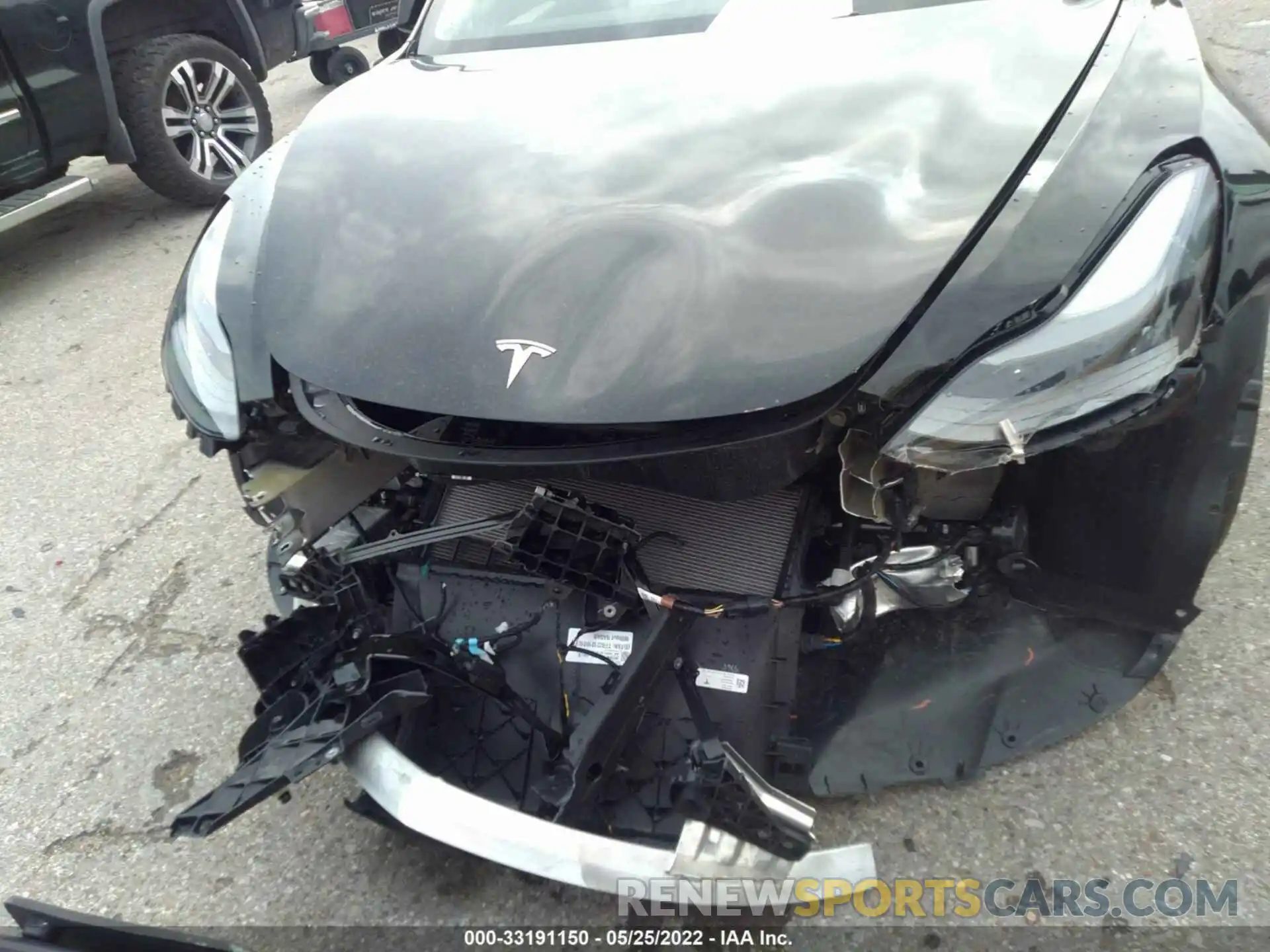 6 Photograph of a damaged car 5YJ3E1EC6NF158827 TESLA MODEL 3 2022