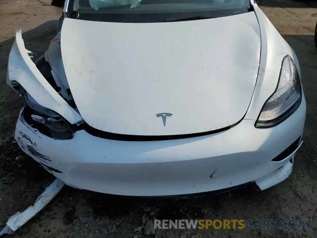 7 Photograph of a damaged car 5YJ3E1EC7NF154947 TESLA MODEL 3 2022