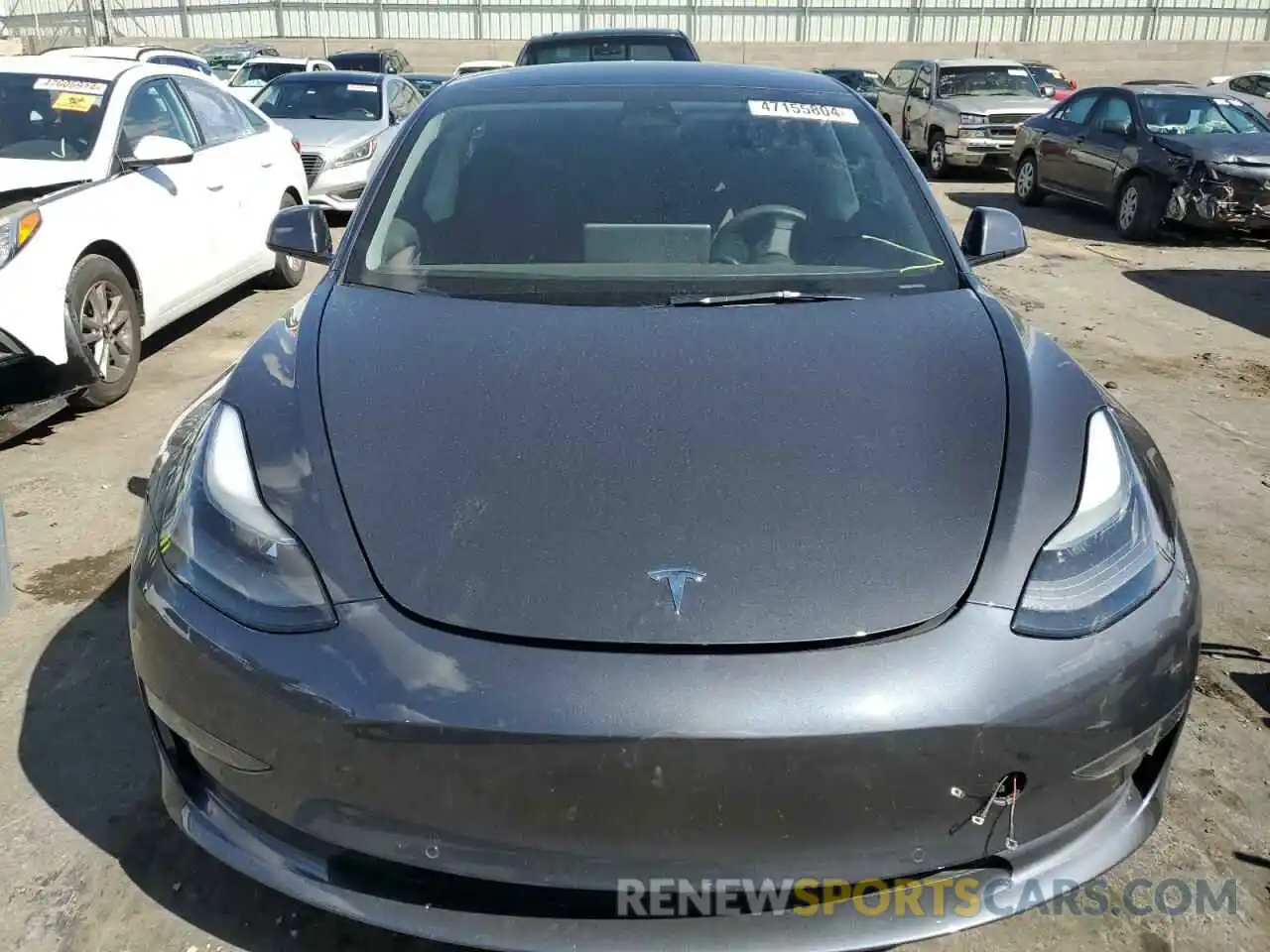 5 Photograph of a damaged car 5YJ3E1EC7NF228089 TESLA MODEL 3 2022