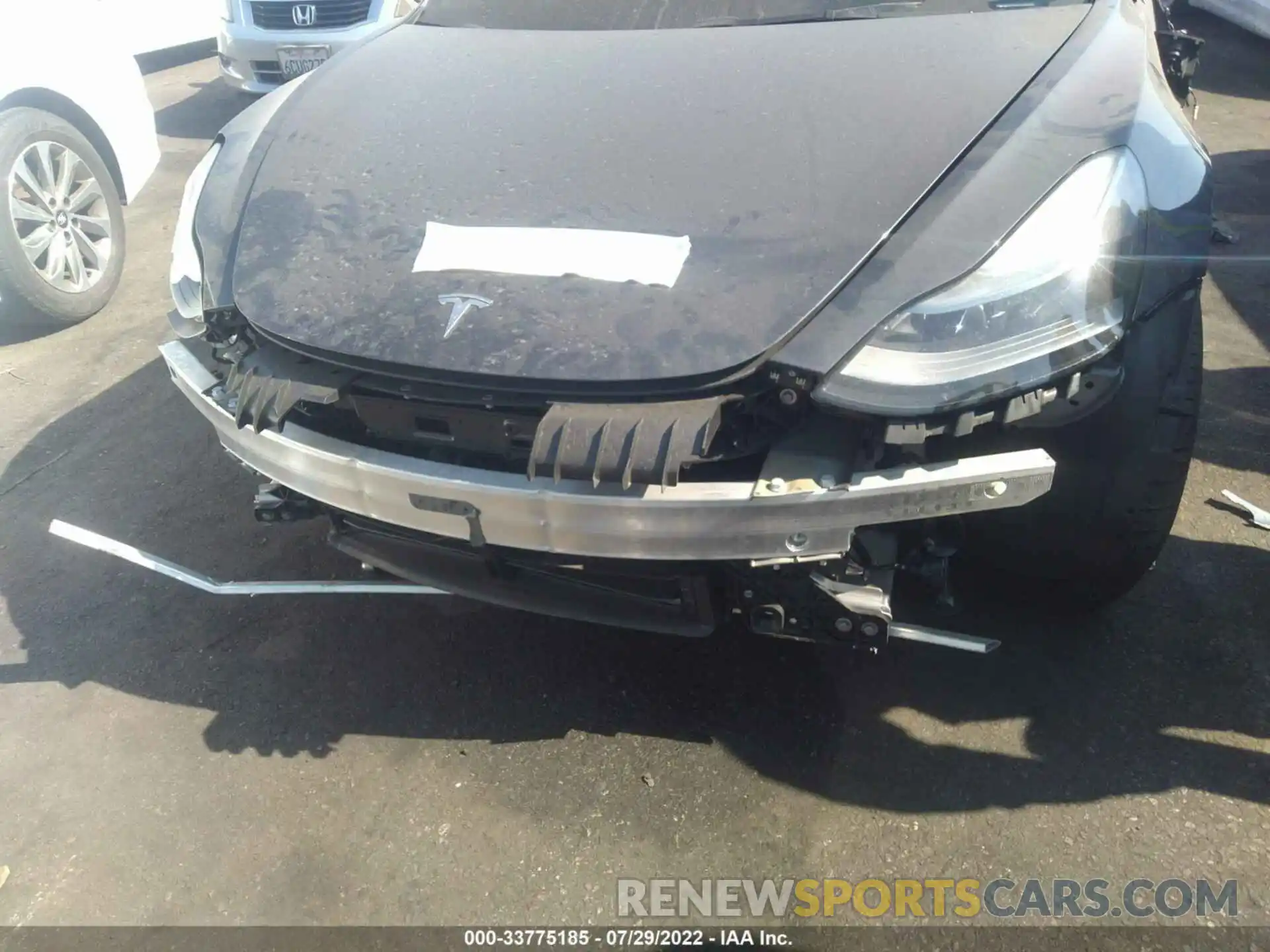 6 Photograph of a damaged car 5YJ3E1EC9NF228854 TESLA MODEL 3 2022