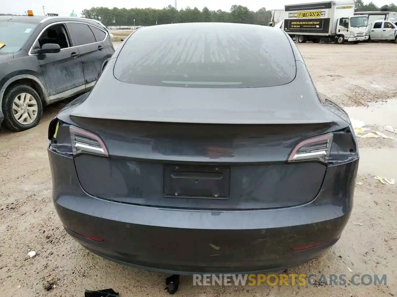 6 Photograph of a damaged car 5YJ3E1EC9NF354468 TESLA MODEL 3 2022