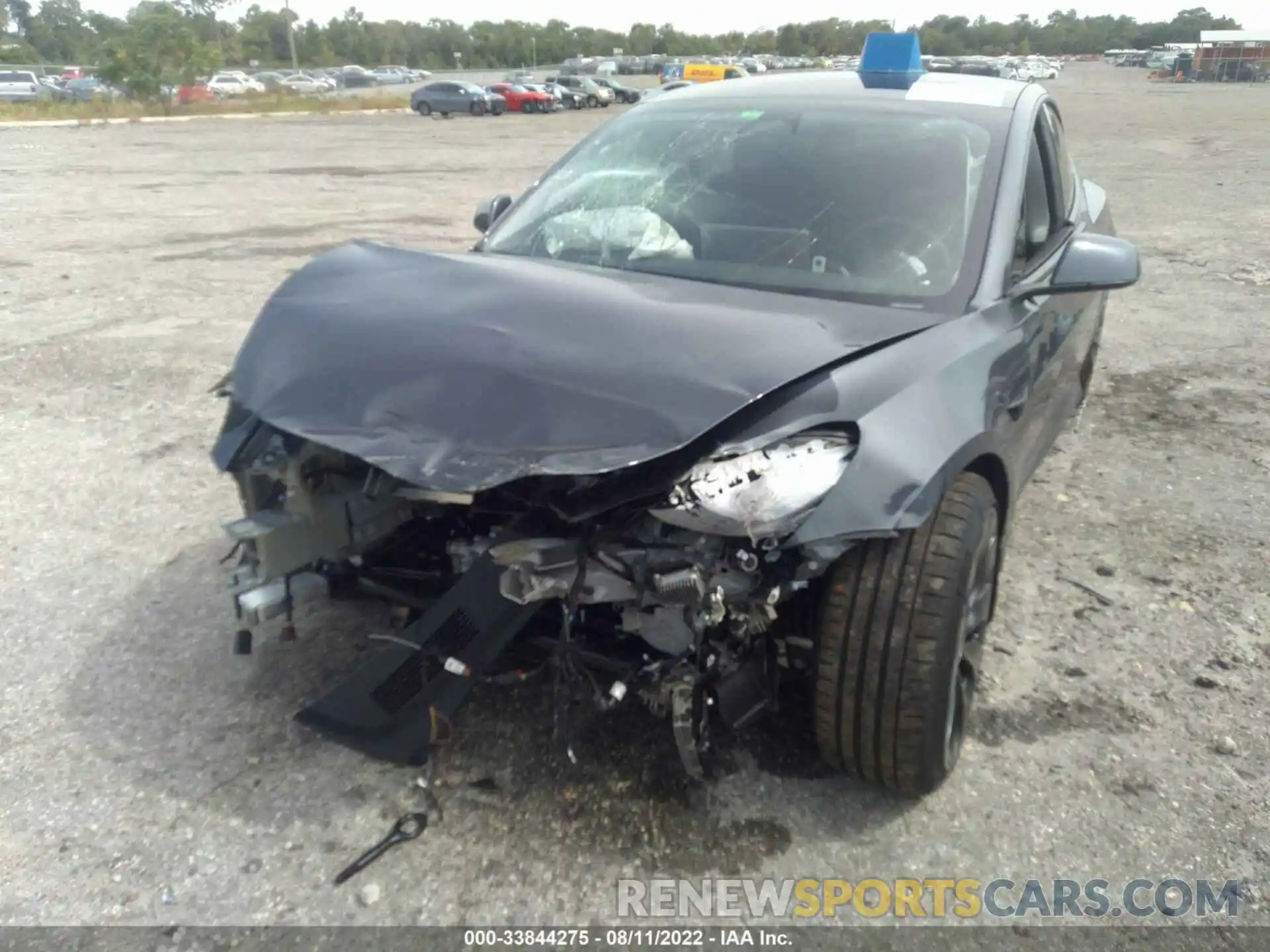 6 Photograph of a damaged car 5YJ3E1ECXNF248224 TESLA MODEL 3 2022