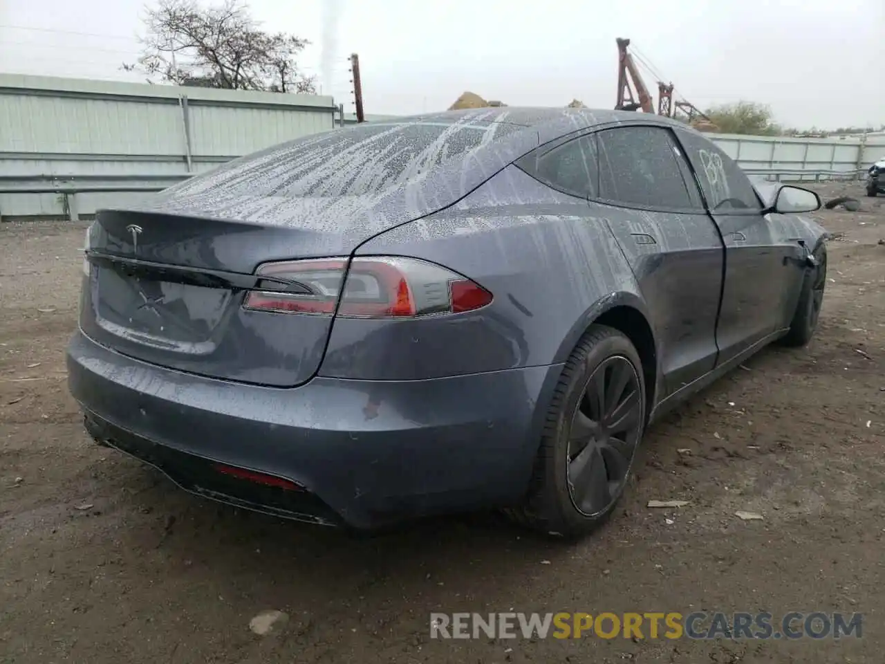 4 Фотография поврежденного автомобиля 5YJSA1E58NF467594 TESLA MODEL 3 2022