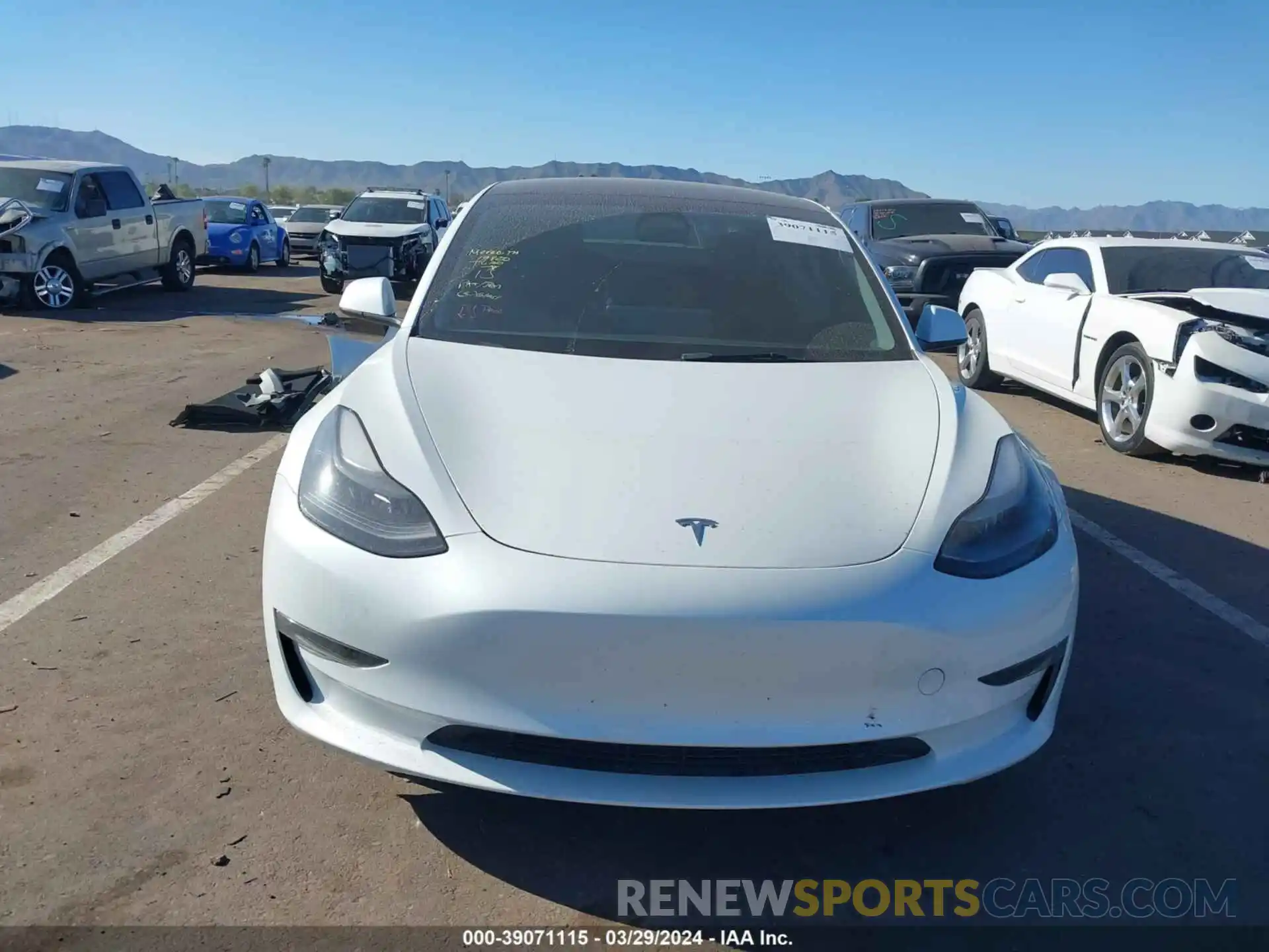 11 Photograph of a damaged car 5YJ3E1EA0PF411903 TESLA MODEL 3 2023