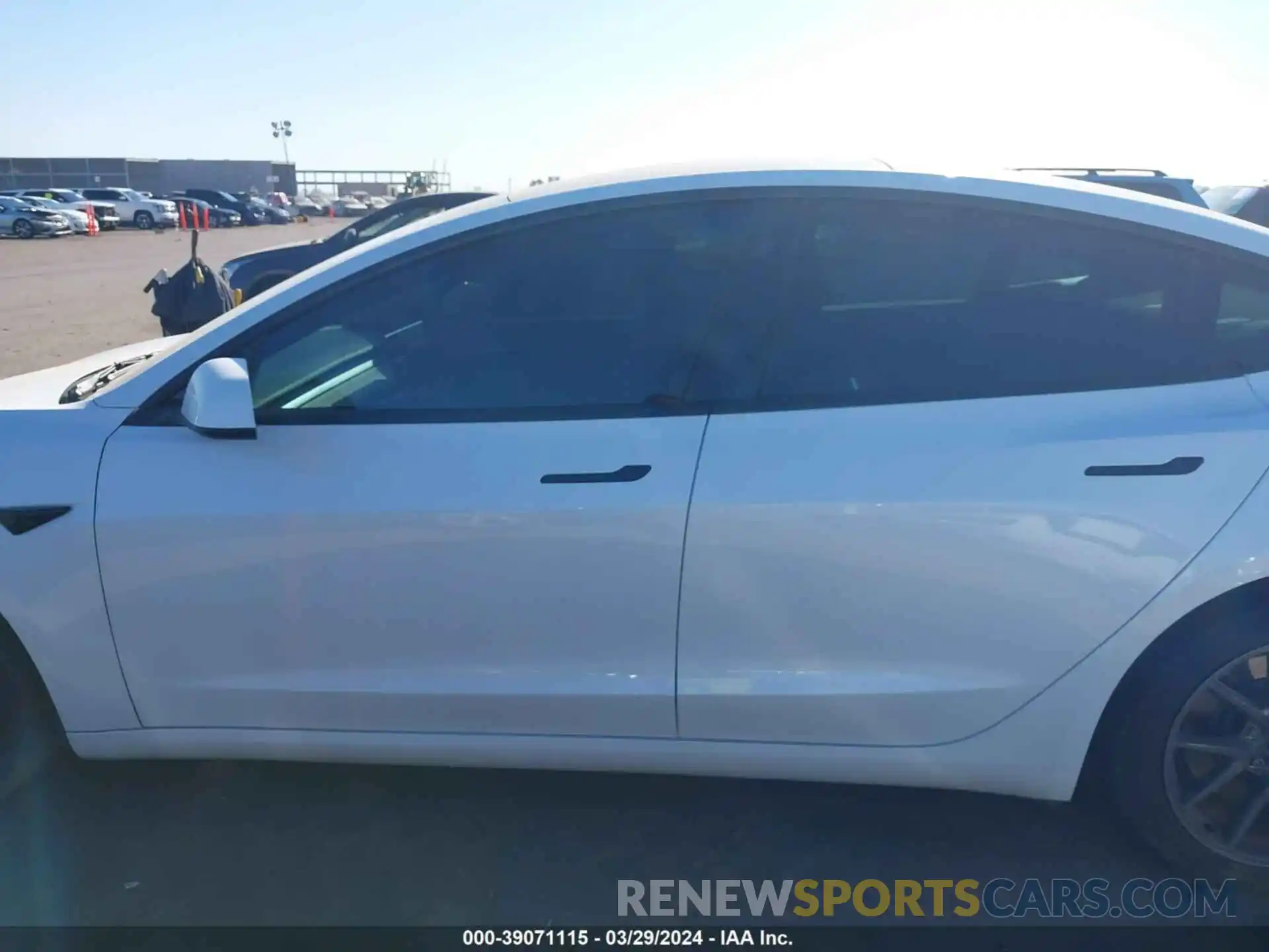 13 Photograph of a damaged car 5YJ3E1EA0PF411903 TESLA MODEL 3 2023