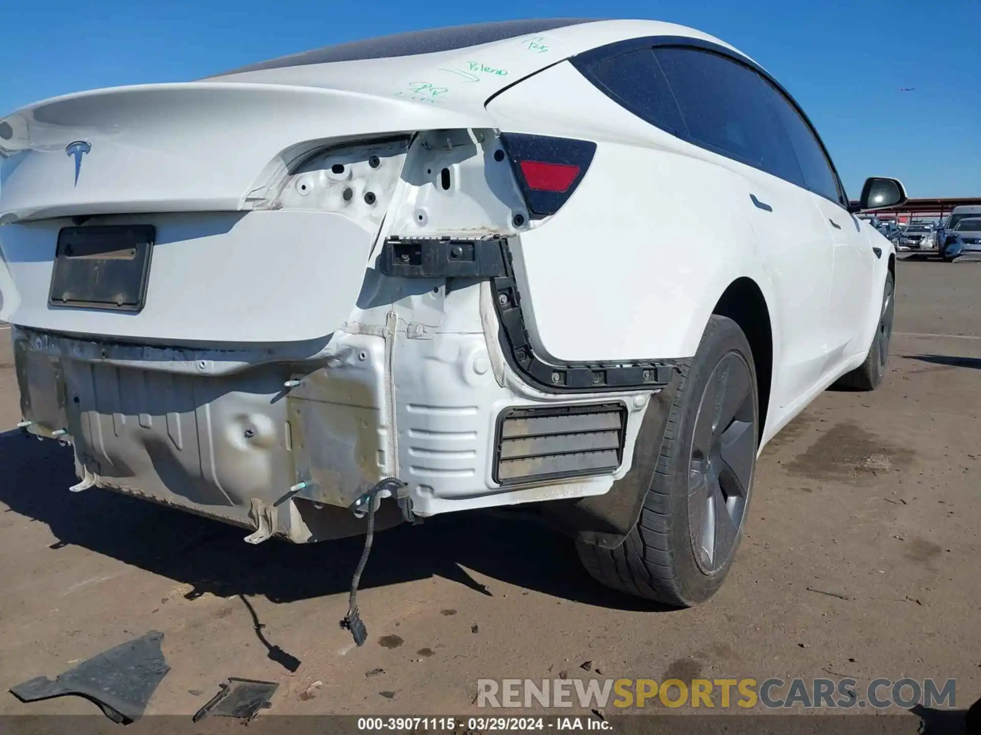 20 Photograph of a damaged car 5YJ3E1EA0PF411903 TESLA MODEL 3 2023