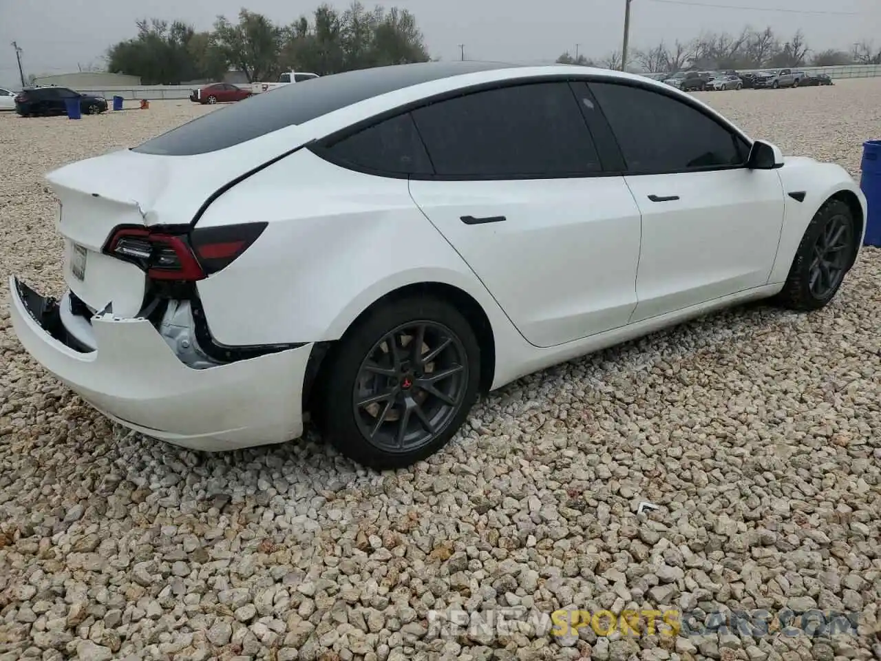 3 Photograph of a damaged car 5YJ3E1EA0PF419886 TESLA MODEL 3 2023