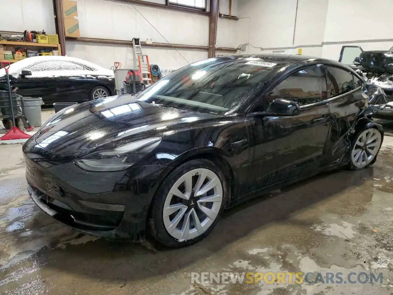 1 Photograph of a damaged car 5YJ3E1EA0PF428748 TESLA MODEL 3 2023