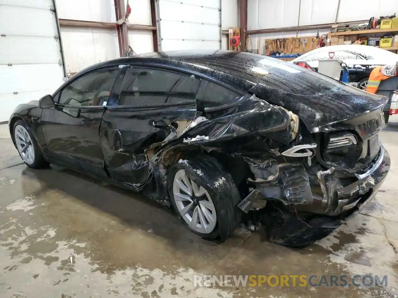 2 Photograph of a damaged car 5YJ3E1EA0PF428748 TESLA MODEL 3 2023