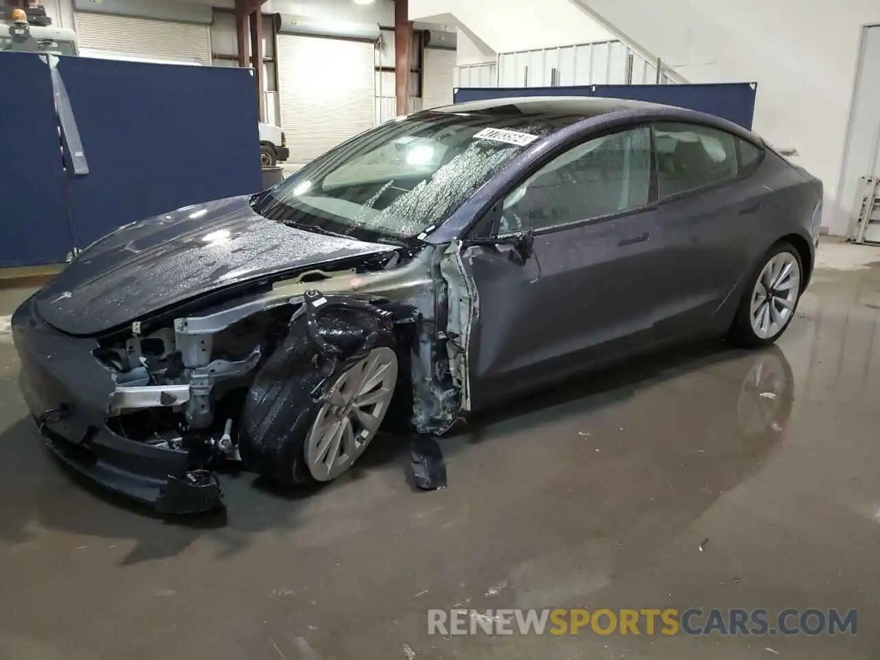 1 Photograph of a damaged car 5YJ3E1EA0PF429978 TESLA MODEL 3 2023