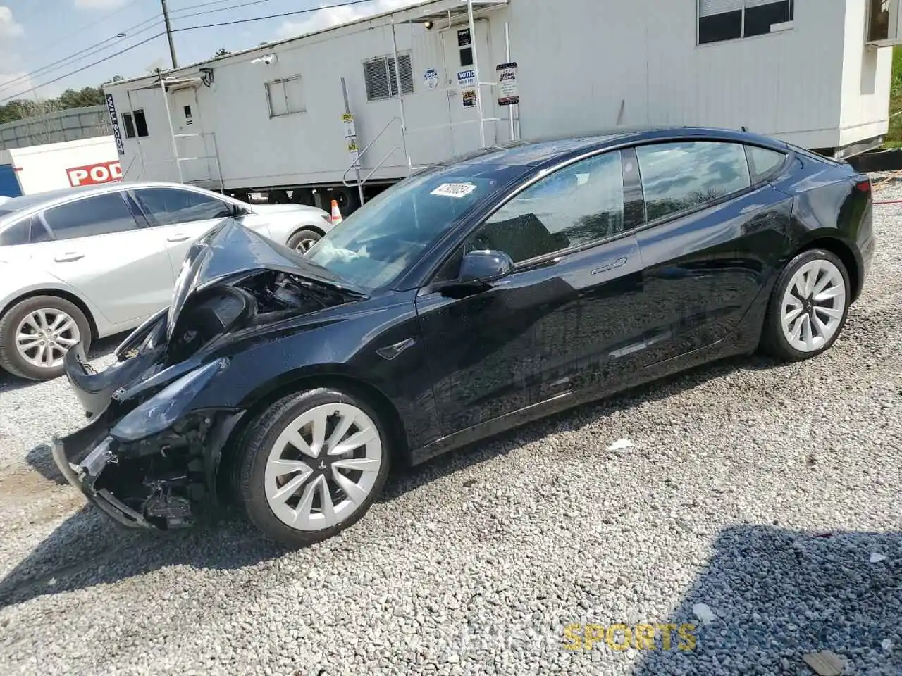 1 Photograph of a damaged car 5YJ3E1EA0PF448787 TESLA MODEL 3 2023