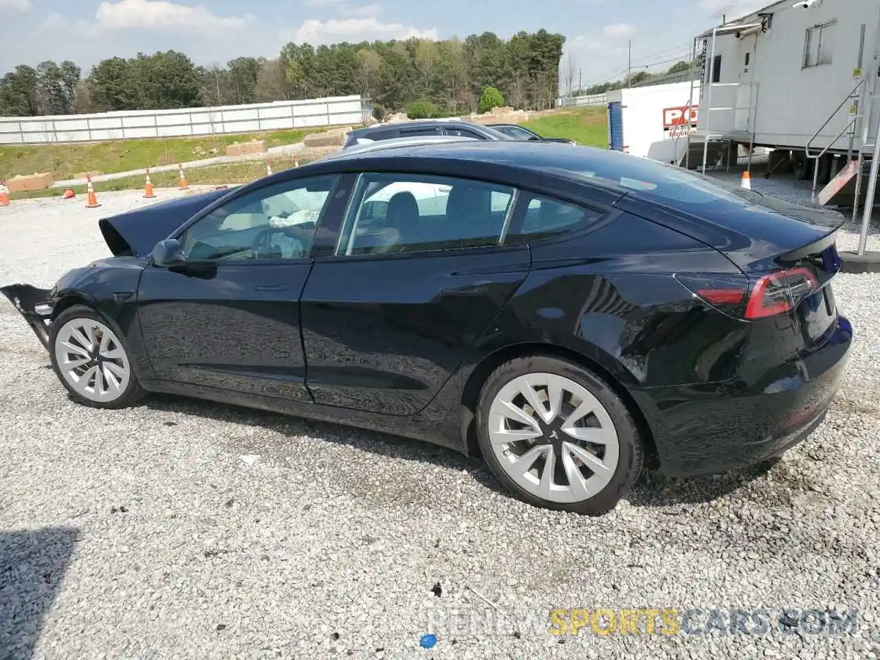 2 Фотография поврежденного автомобиля 5YJ3E1EA0PF448787 TESLA MODEL 3 2023