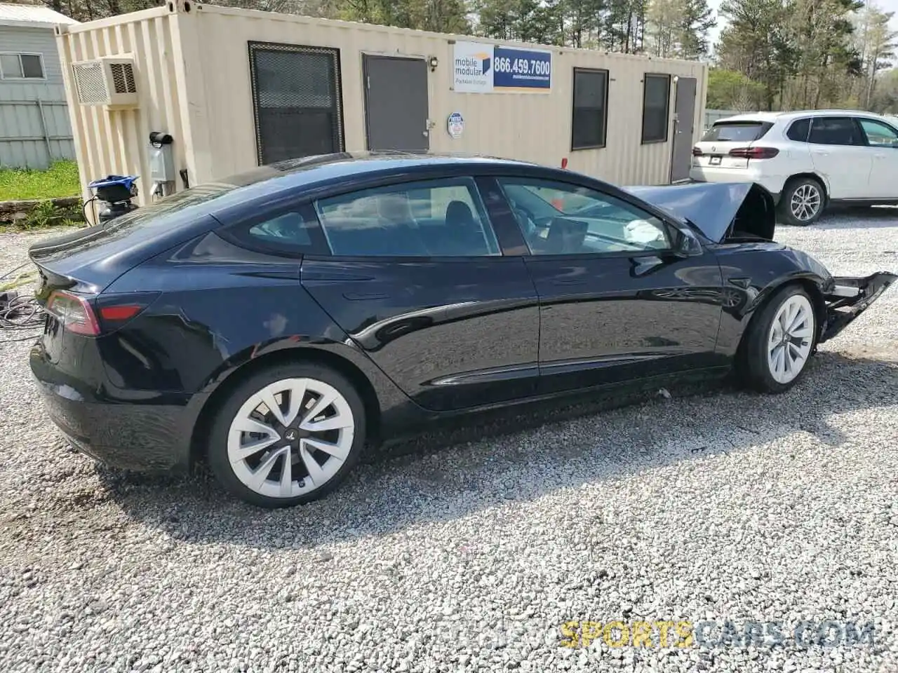 3 Фотография поврежденного автомобиля 5YJ3E1EA0PF448787 TESLA MODEL 3 2023