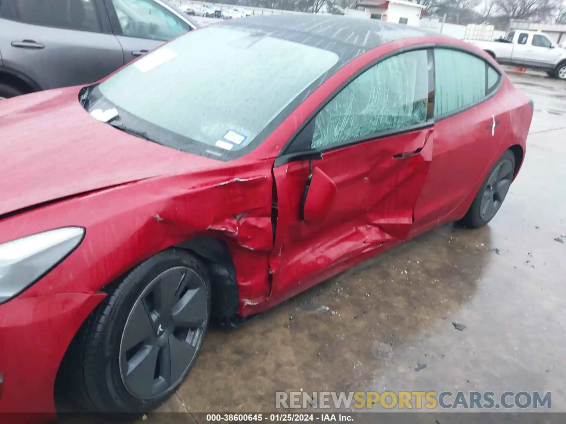 6 Photograph of a damaged car 5YJ3E1EA0PF490327 TESLA MODEL 3 2023