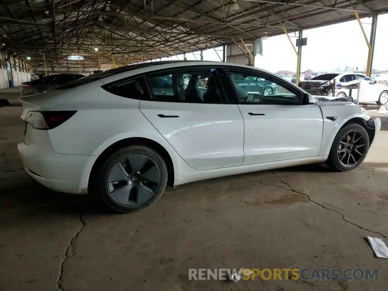 3 Photograph of a damaged car 5YJ3E1EA0PF493597 TESLA MODEL 3 2023