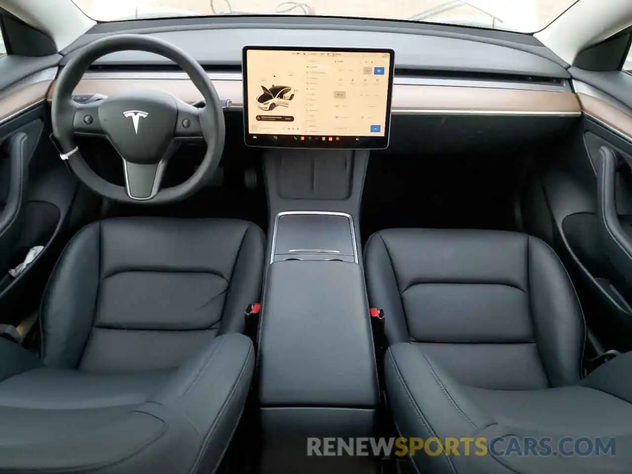 8 Фотография поврежденного автомобиля 5YJ3E1EA0PF572445 TESLA MODEL 3 2023