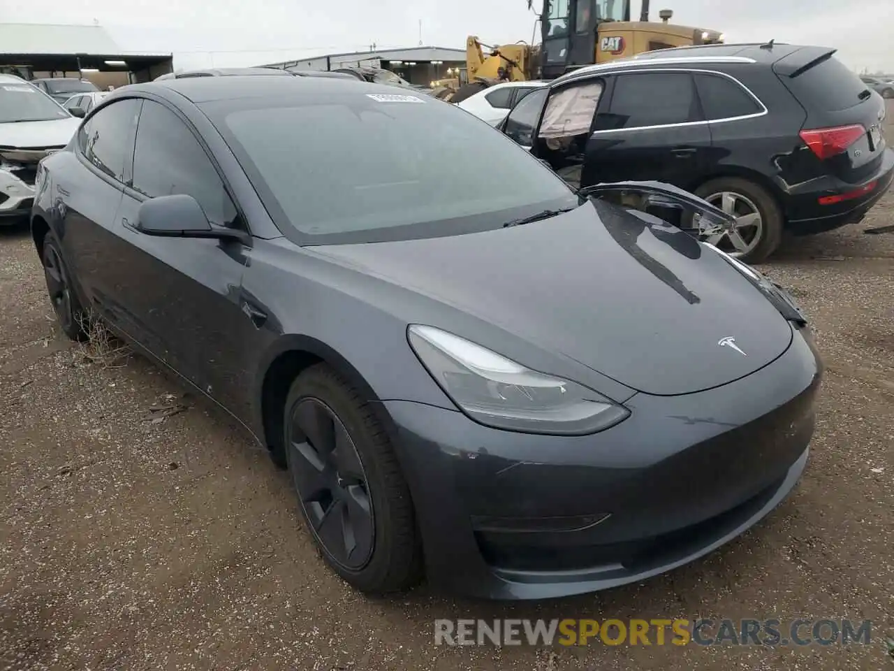 4 Фотография поврежденного автомобиля 5YJ3E1EA0PF586944 TESLA MODEL 3 2023