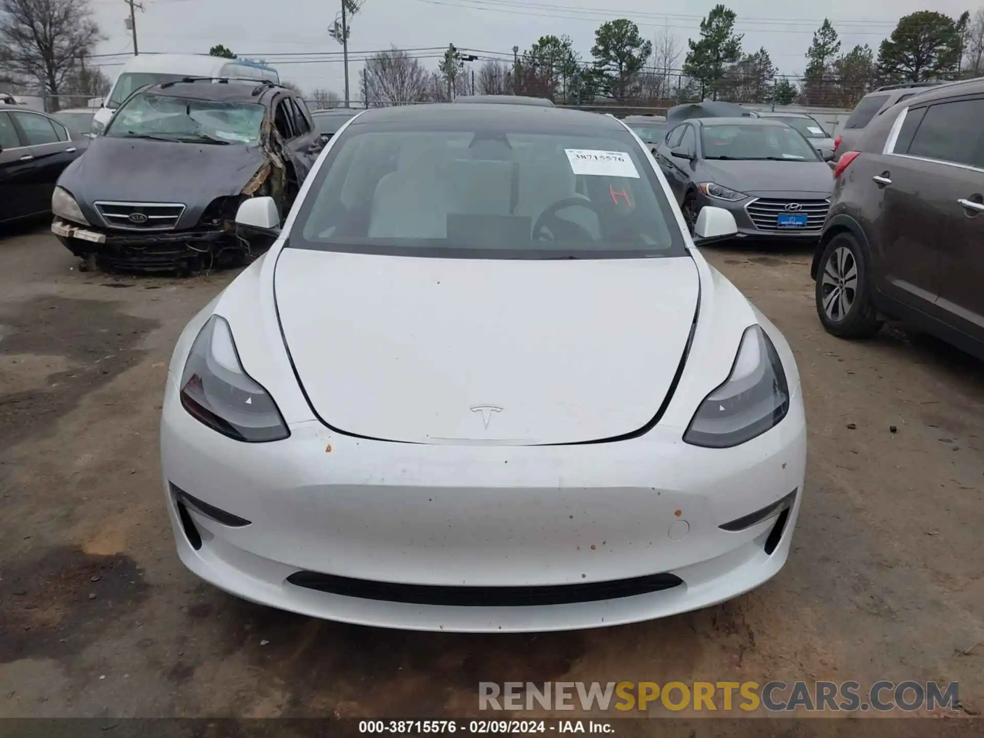 12 Photograph of a damaged car 5YJ3E1EA0PF603127 TESLA MODEL 3 2023