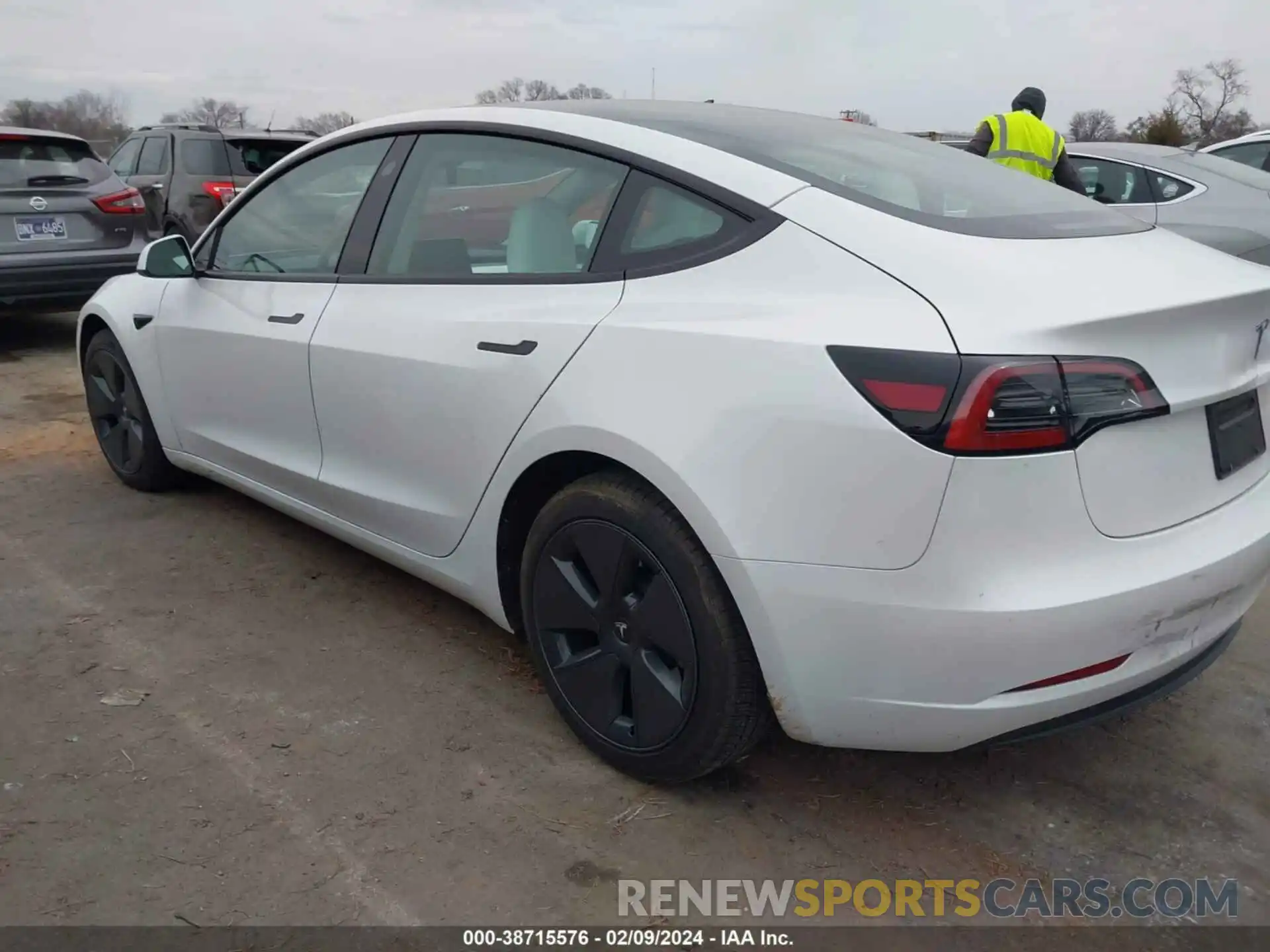 3 Photograph of a damaged car 5YJ3E1EA0PF603127 TESLA MODEL 3 2023