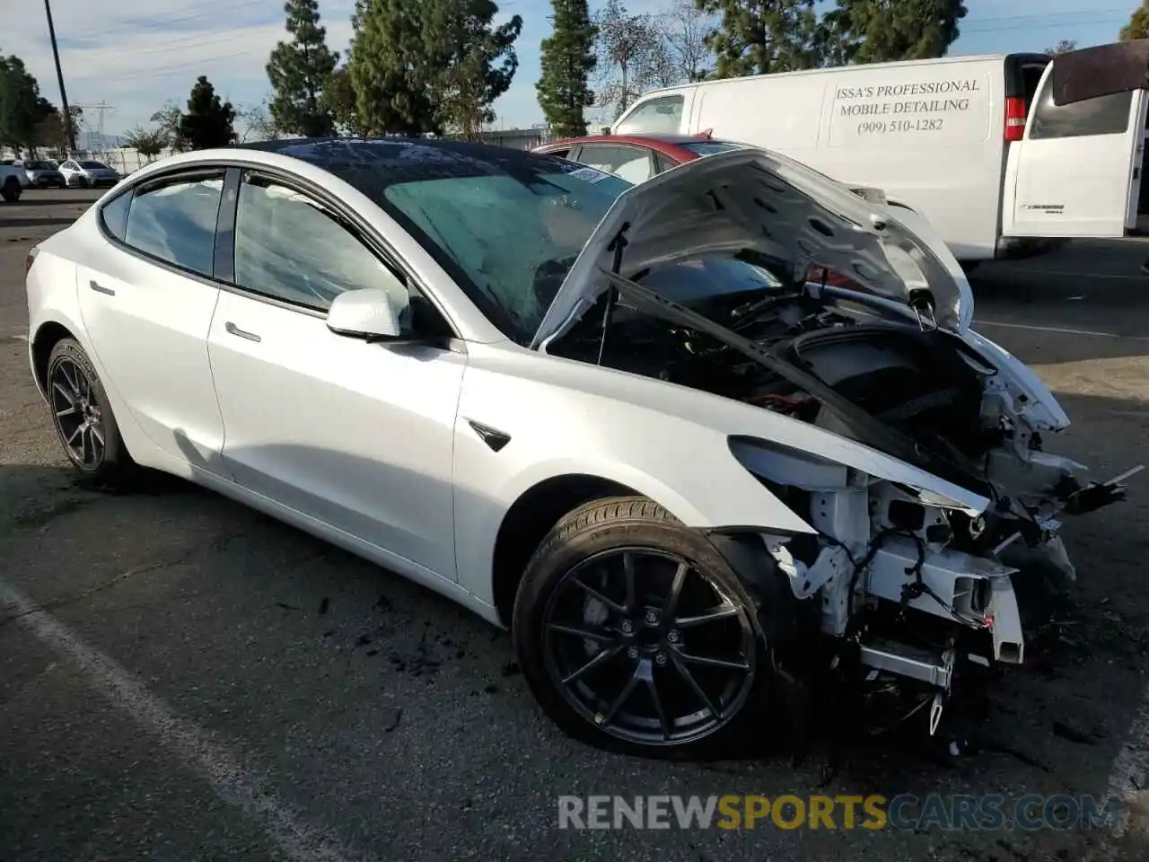 4 Photograph of a damaged car 5YJ3E1EA1PF400831 TESLA MODEL 3 2023