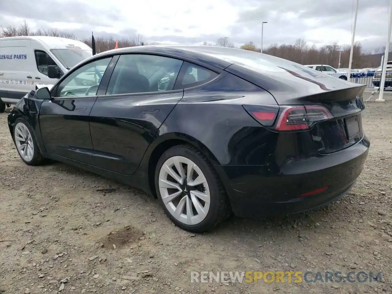 2 Photograph of a damaged car 5YJ3E1EA1PF438060 TESLA MODEL 3 2023