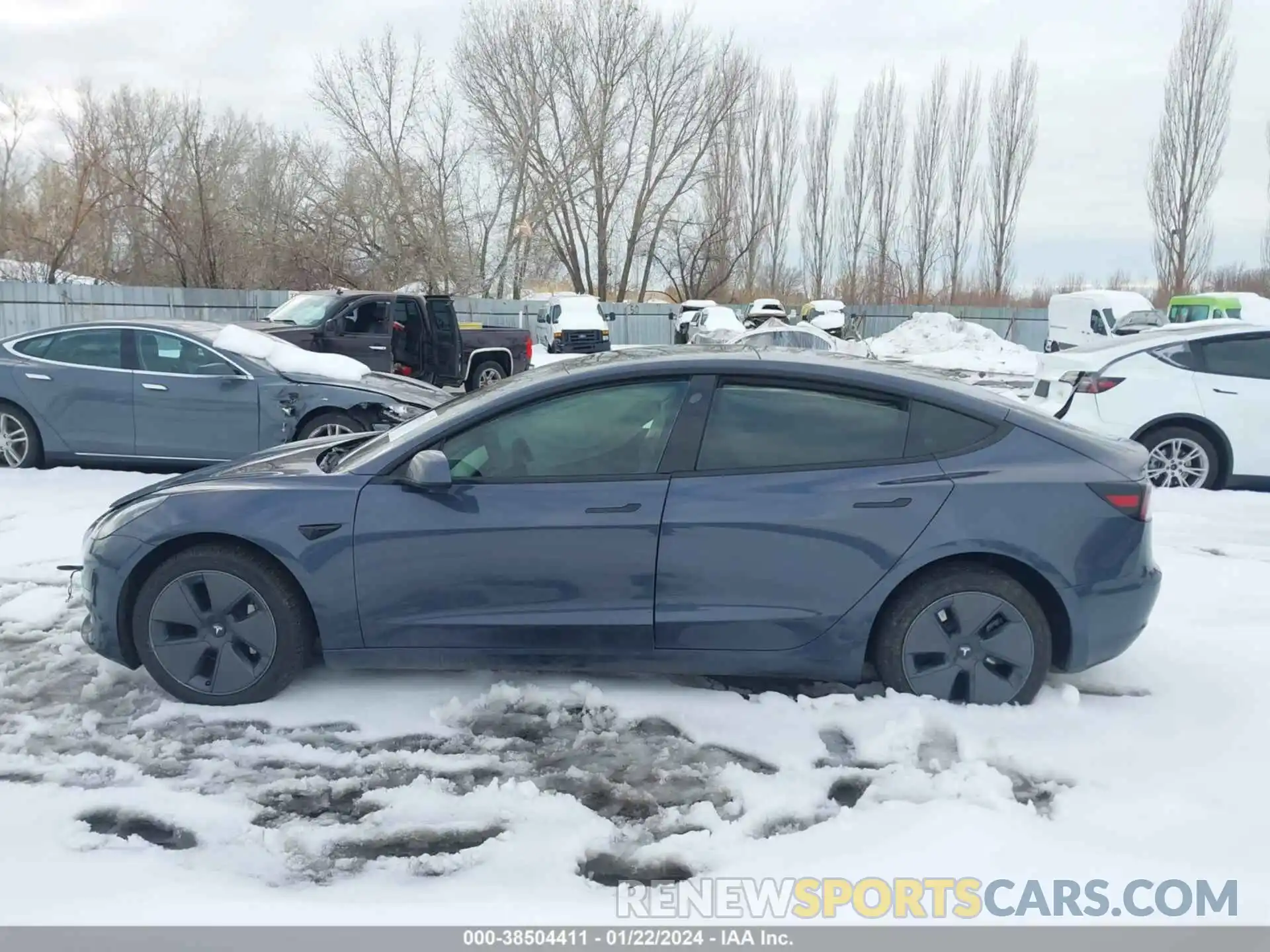 13 Photograph of a damaged car 5YJ3E1EA1PF551992 TESLA MODEL 3 2023