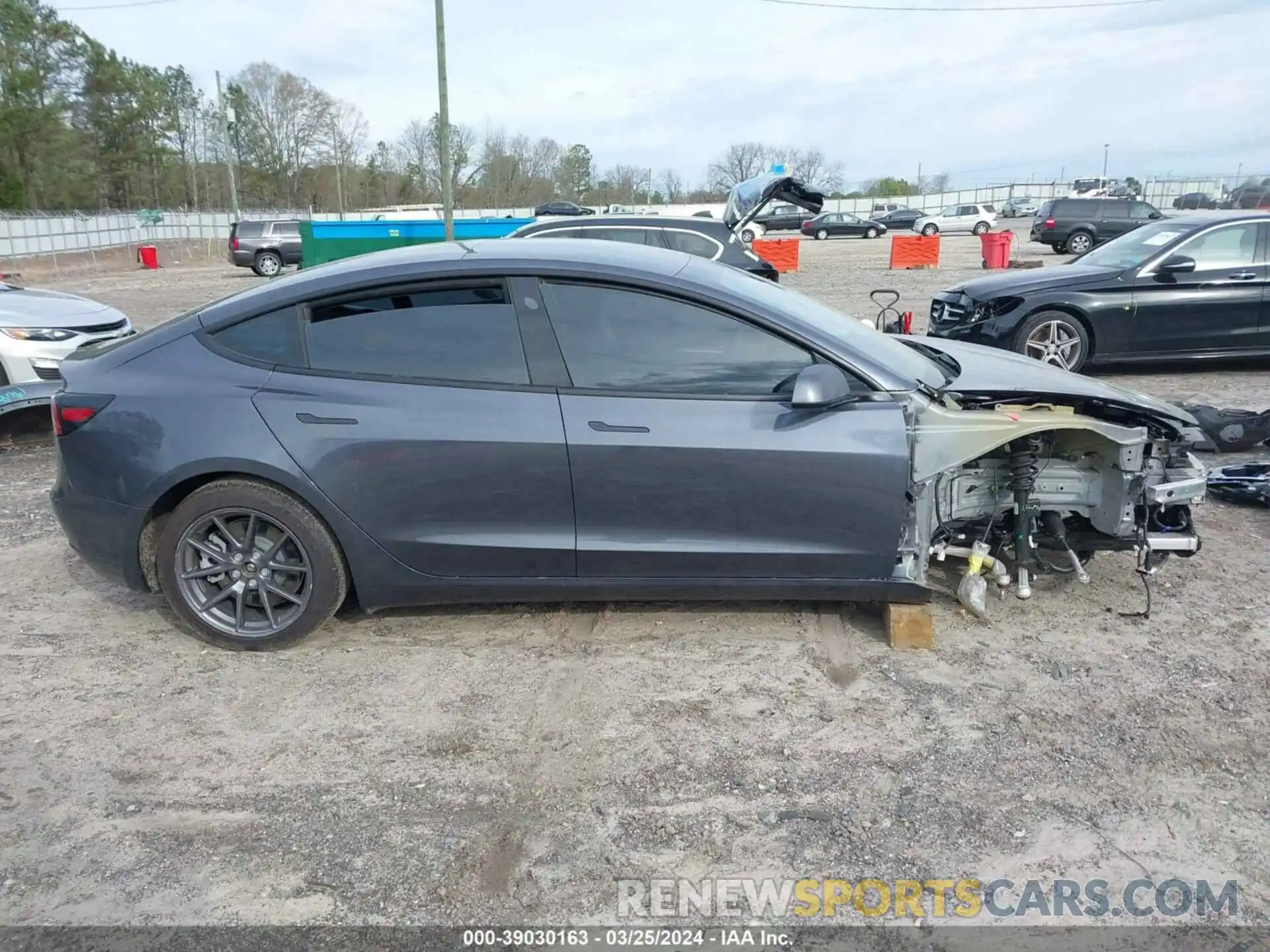 13 Photograph of a damaged car 5YJ3E1EA1PF601726 TESLA MODEL 3 2023