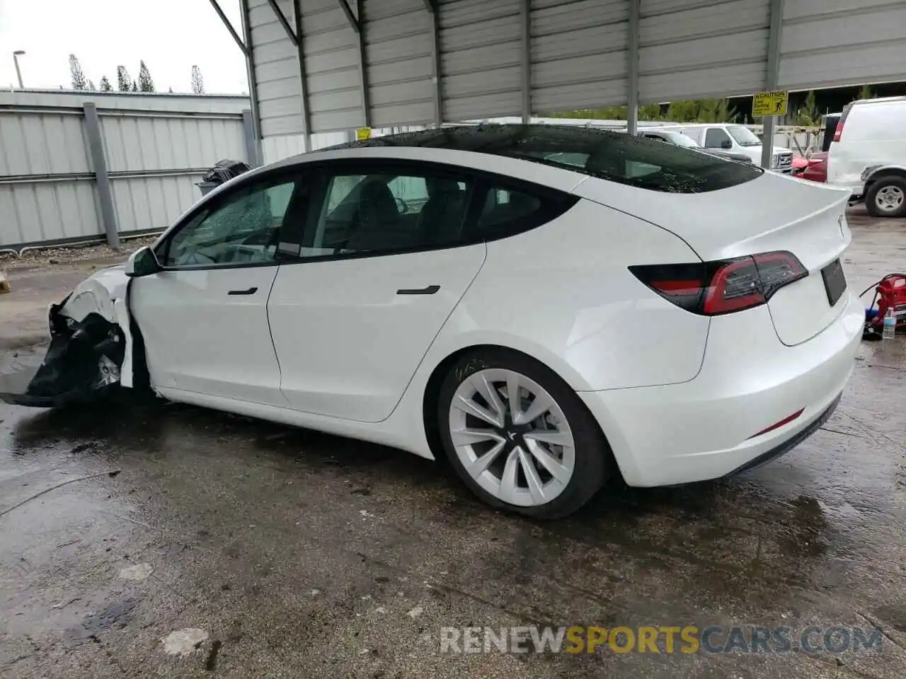 2 Photograph of a damaged car 5YJ3E1EA1PF644673 TESLA MODEL 3 2023