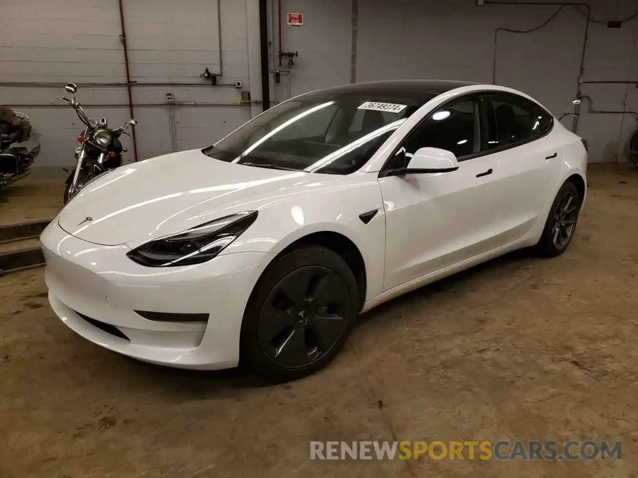 1 Photograph of a damaged car 5YJ3E1EA1PF652725 TESLA MODEL 3 2023