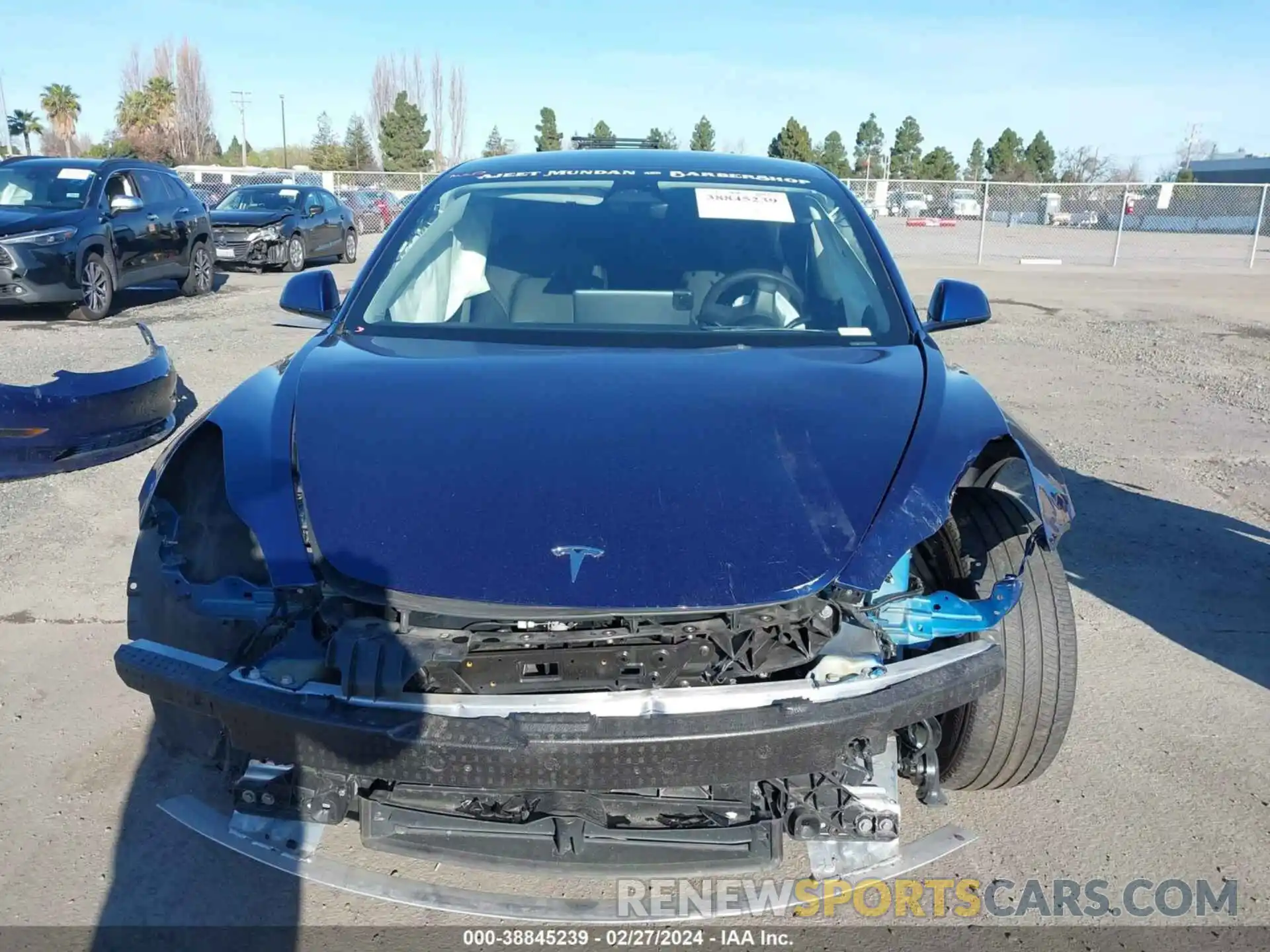 13 Photograph of a damaged car 5YJ3E1EA2PF385112 TESLA MODEL 3 2023