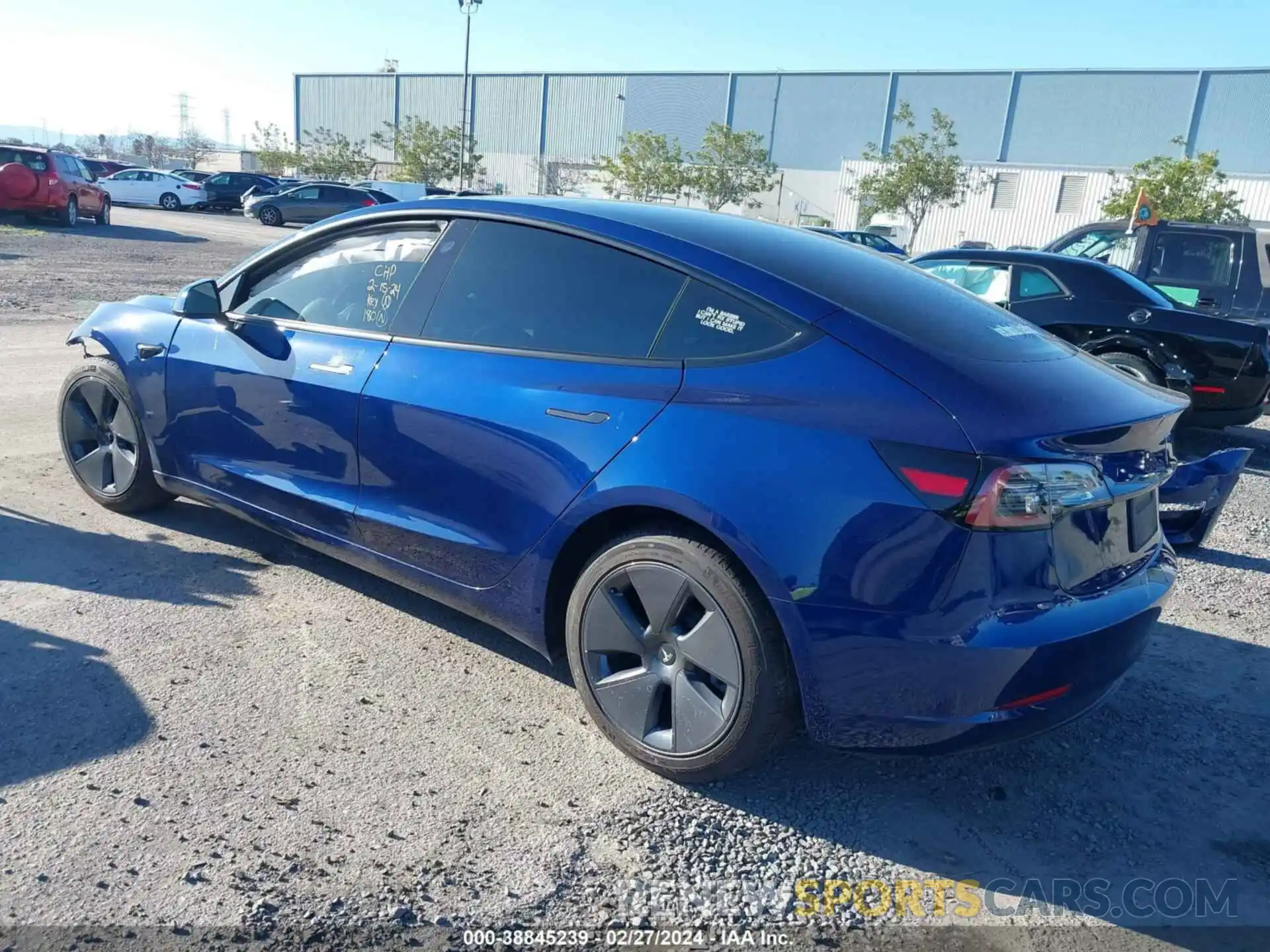 3 Photograph of a damaged car 5YJ3E1EA2PF385112 TESLA MODEL 3 2023