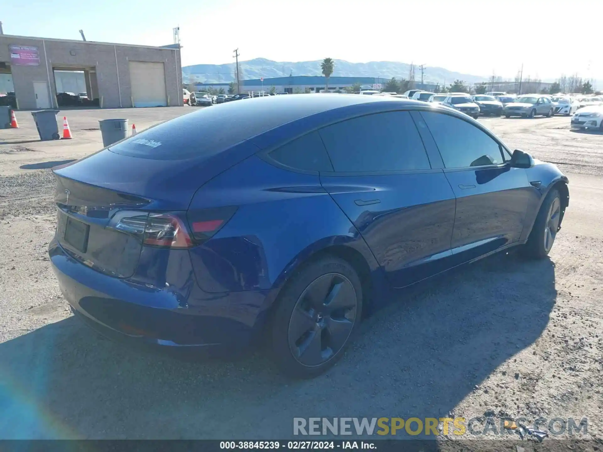 4 Photograph of a damaged car 5YJ3E1EA2PF385112 TESLA MODEL 3 2023