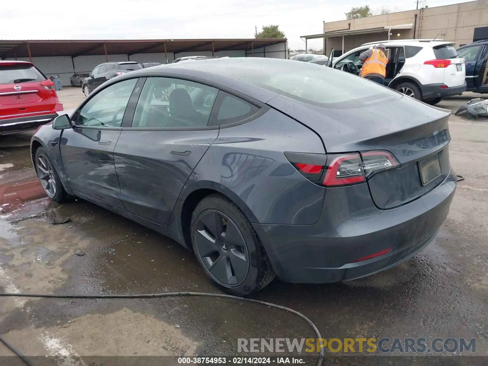 3 Photograph of a damaged car 5YJ3E1EA2PF398118 TESLA MODEL 3 2023