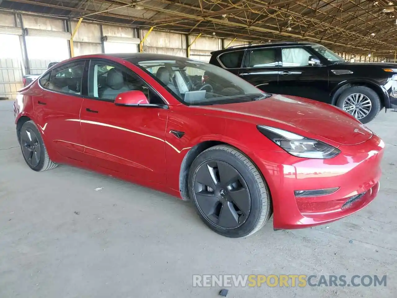 4 Фотография поврежденного автомобиля 5YJ3E1EA2PF453697 TESLA MODEL 3 2023