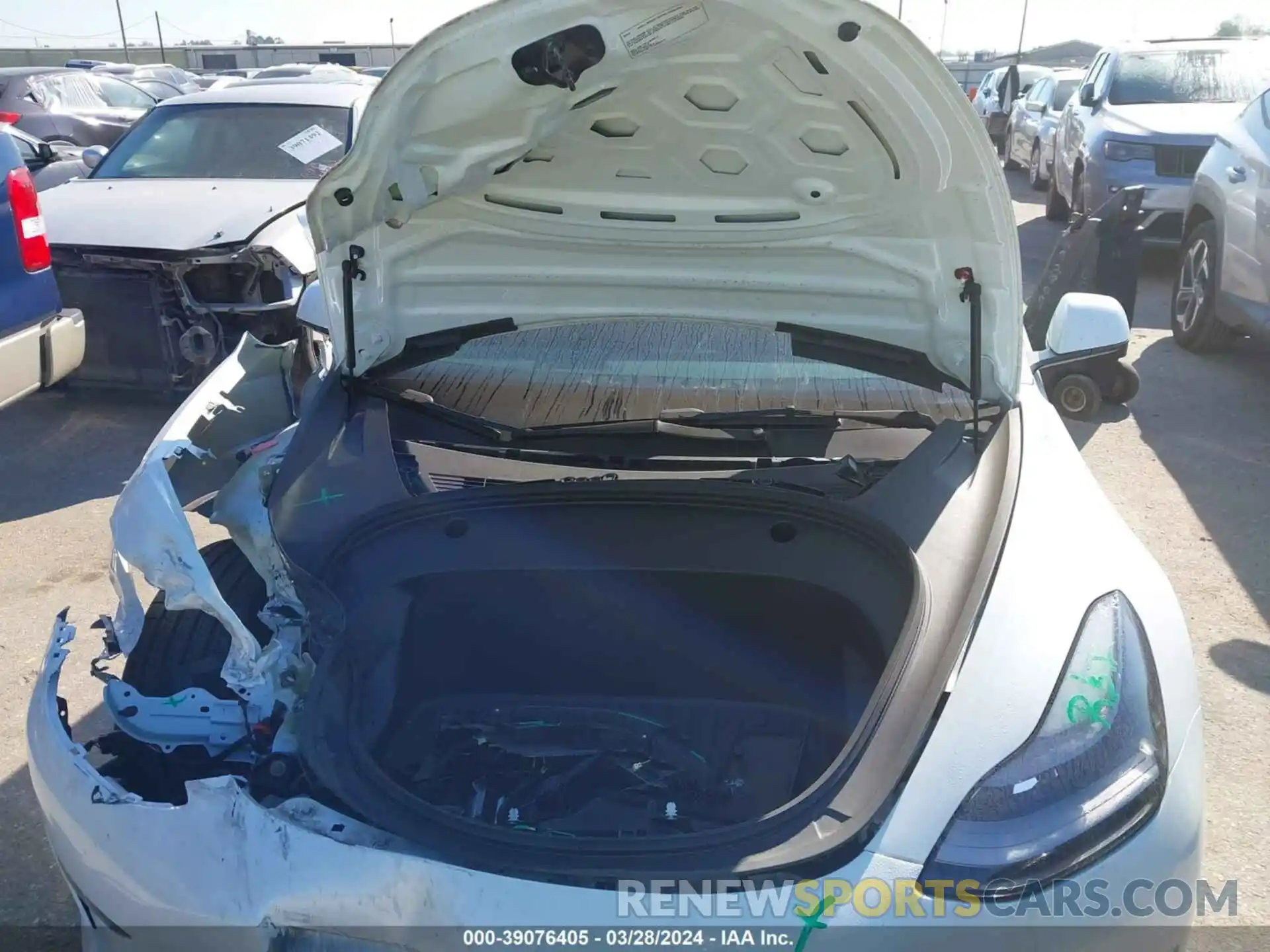 10 Photograph of a damaged car 5YJ3E1EA2PF492239 TESLA MODEL 3 2023