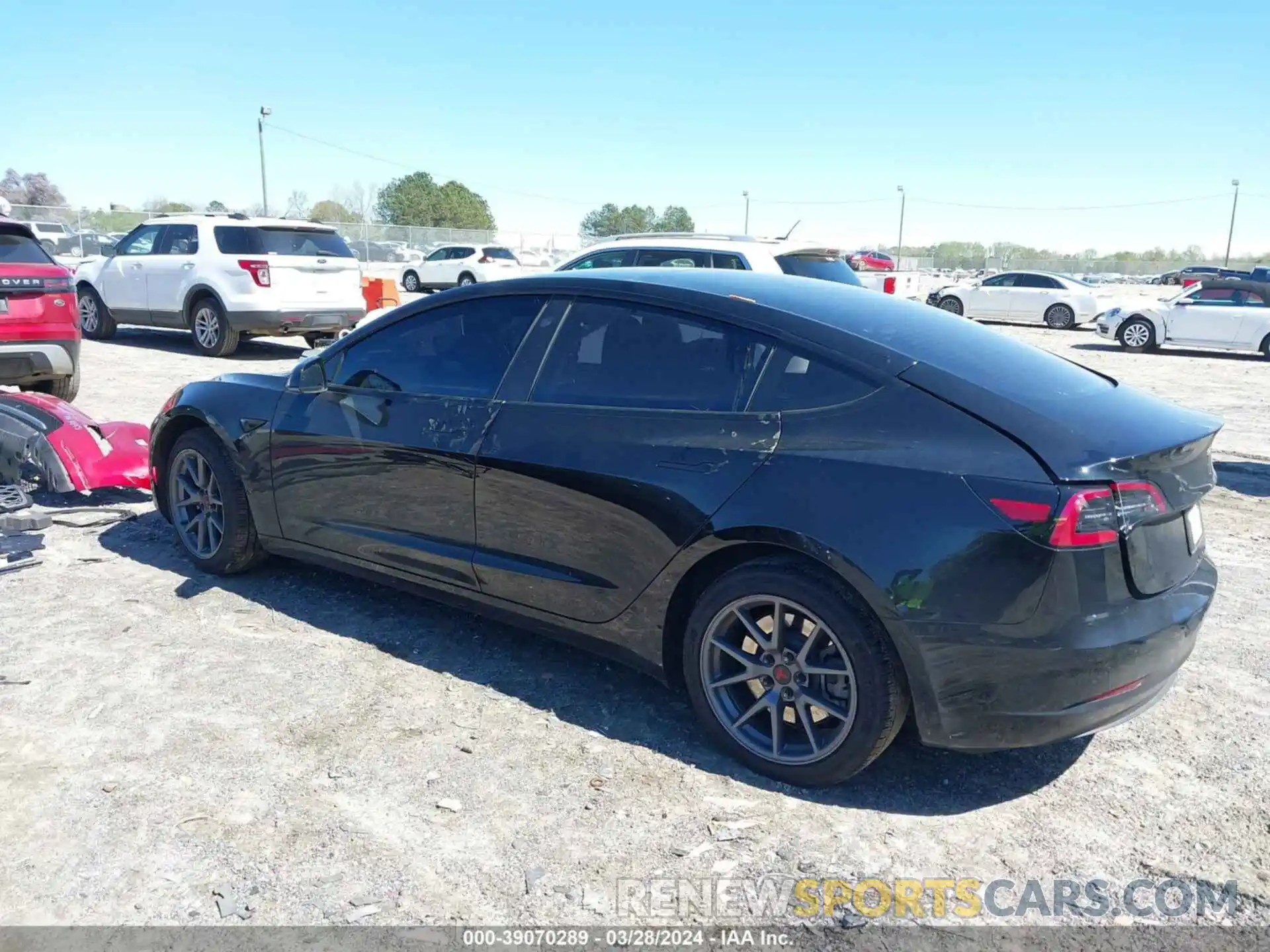 3 Photograph of a damaged car 5YJ3E1EA2PF556053 TESLA MODEL 3 2023