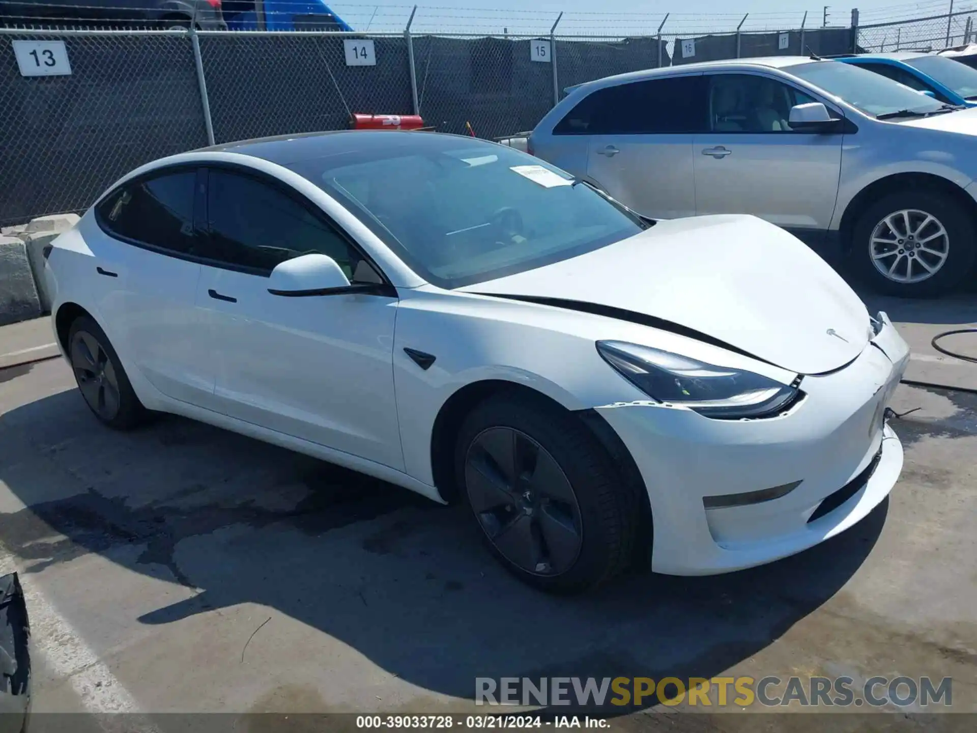 1 Фотография поврежденного автомобиля 5YJ3E1EA2PF557428 TESLA MODEL 3 2023