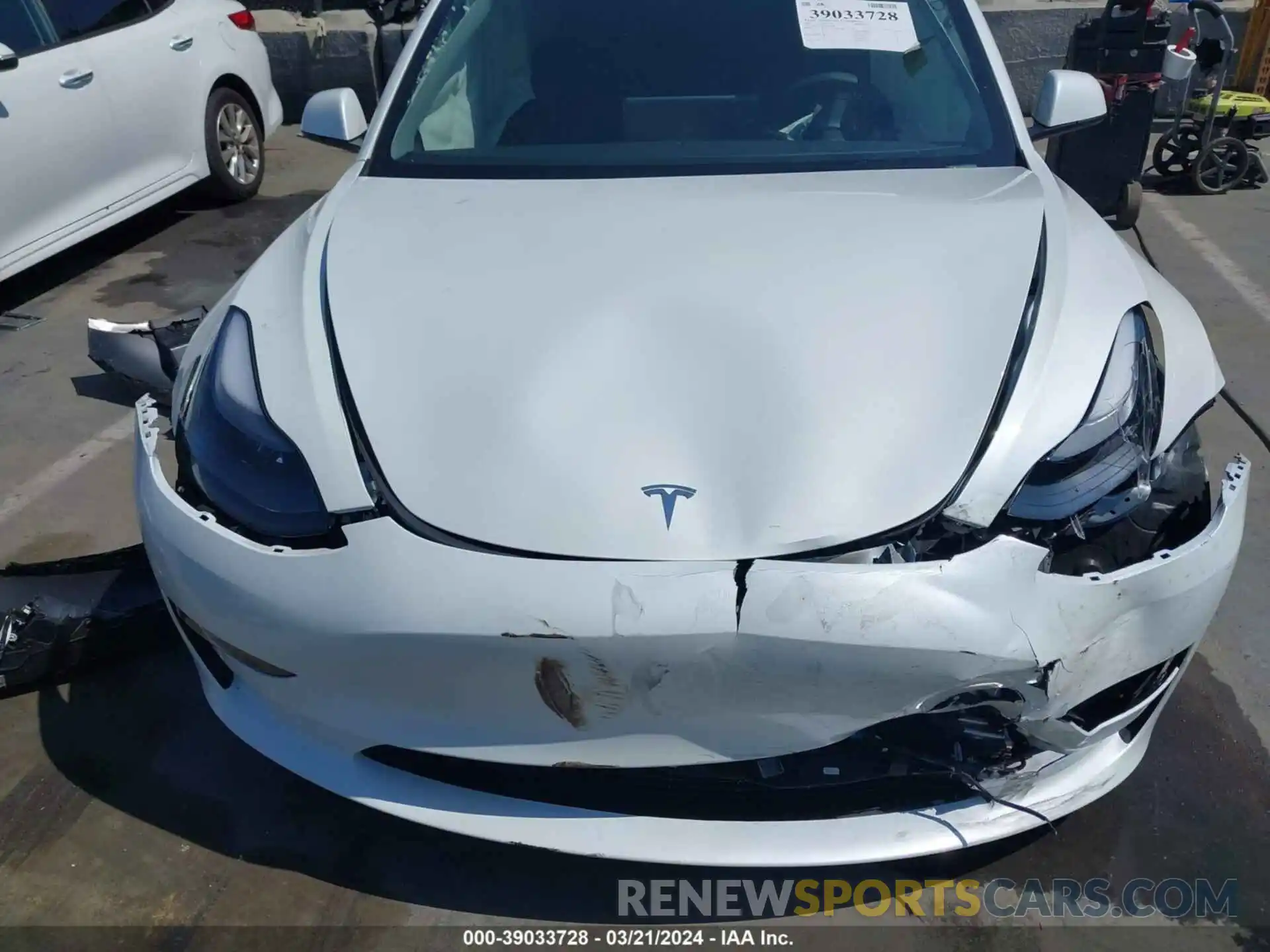 12 Photograph of a damaged car 5YJ3E1EA2PF557428 TESLA MODEL 3 2023