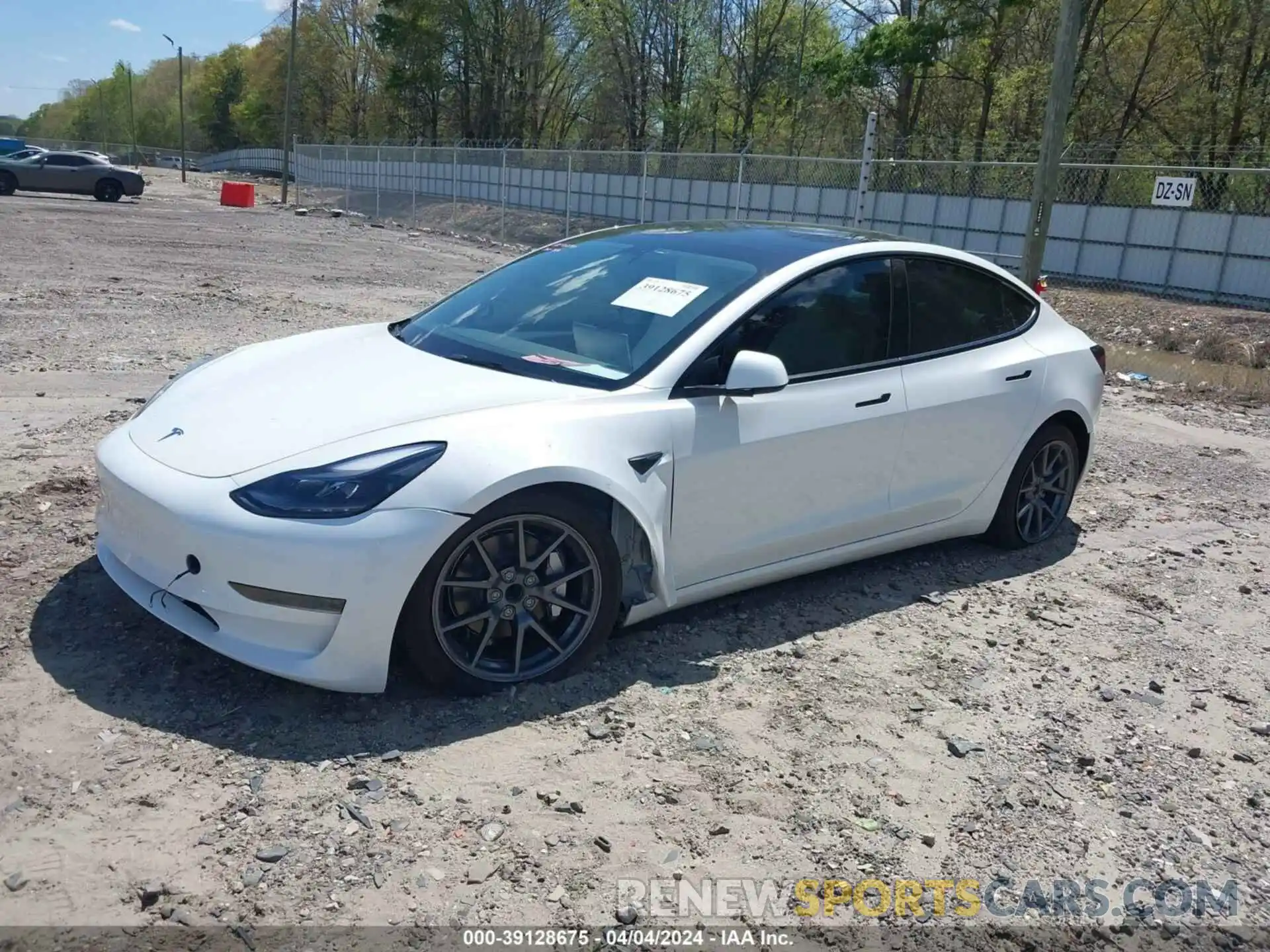 2 Photograph of a damaged car 5YJ3E1EA2PF569434 TESLA MODEL 3 2023