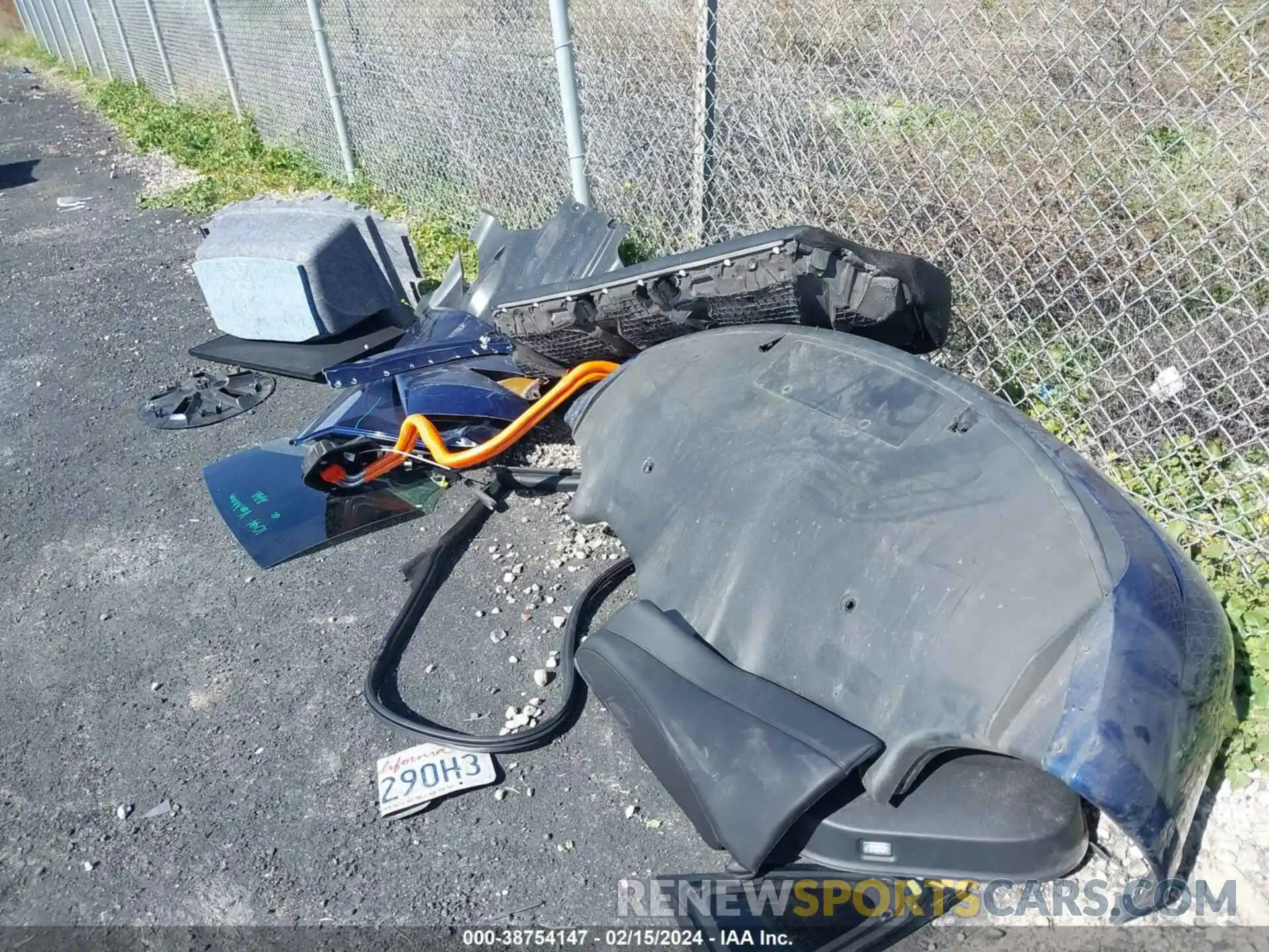 12 Photograph of a damaged car 5YJ3E1EA2PF640051 TESLA MODEL 3 2023